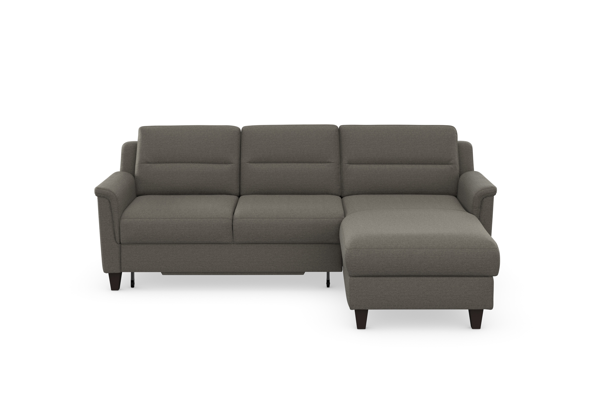 sit&more Ecksofa »Farö L-Form«, inklusive Federkern, wahlweise mit Bettfunktion und Bettkasten