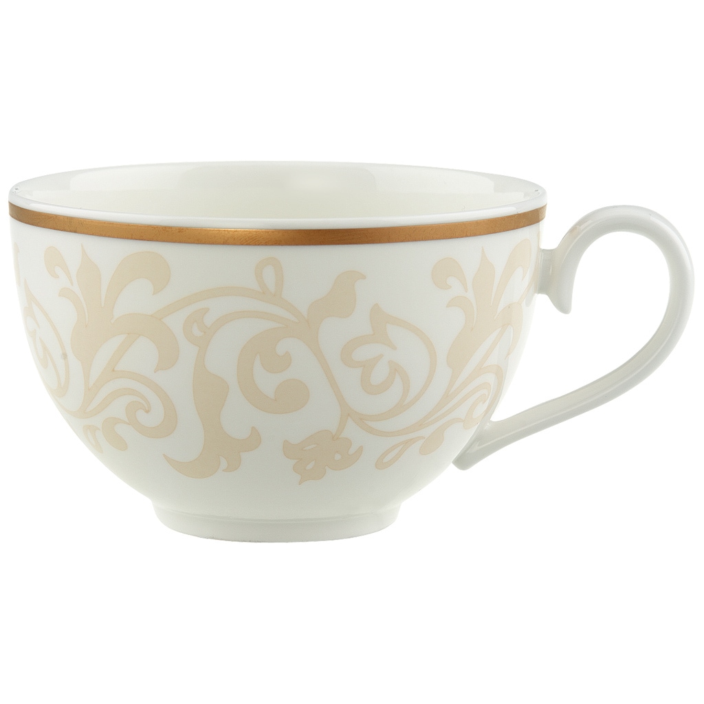 Villeroy & Boch Tasse "Frühstückstasse Ivoire 310 ml weiß-gold"