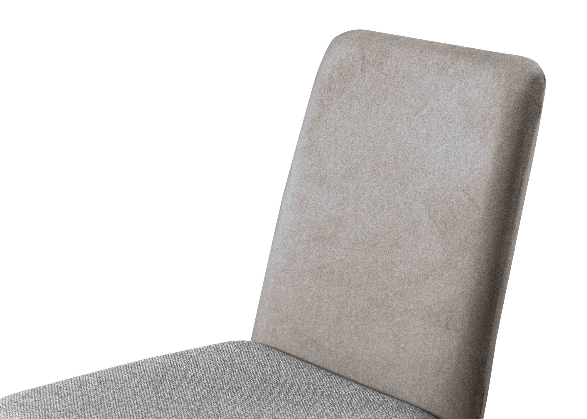 OTTO home Esszimmerstuhl »Gabi Polsterstuhl, Küchenstuhl, 4-Fußstuhl« () Gestell aus matt-schwarzem Flachmetall, stabil, 2-Stoff-Design