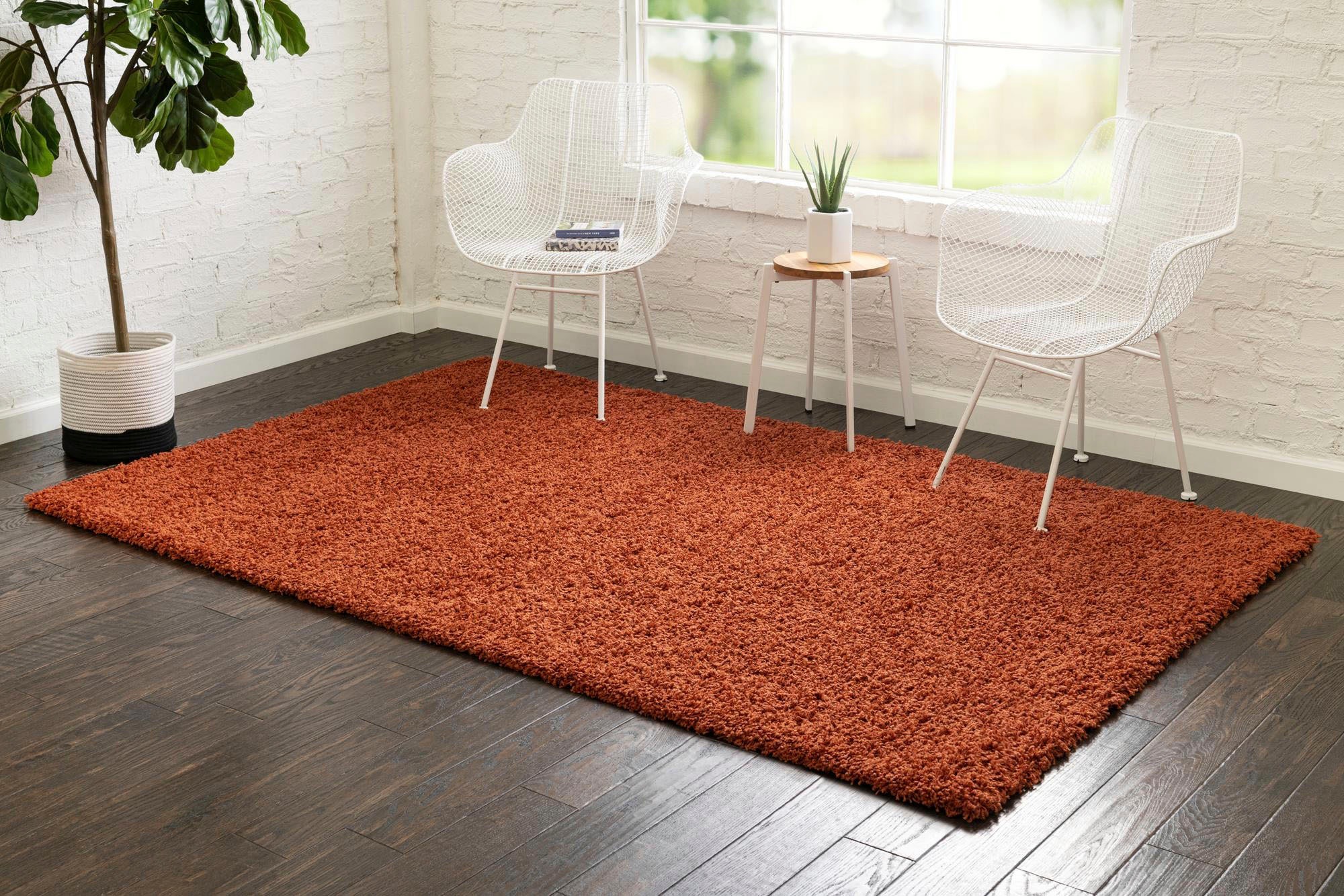 Myflair Möbel & Accessoires Hochflor-Teppich »Shaggy Shag Lagerräumung«, rechteckig, 38 mm Höhe, gewebt, Uni Farben, ideal im Wohnzimmer & Schlafzimmer