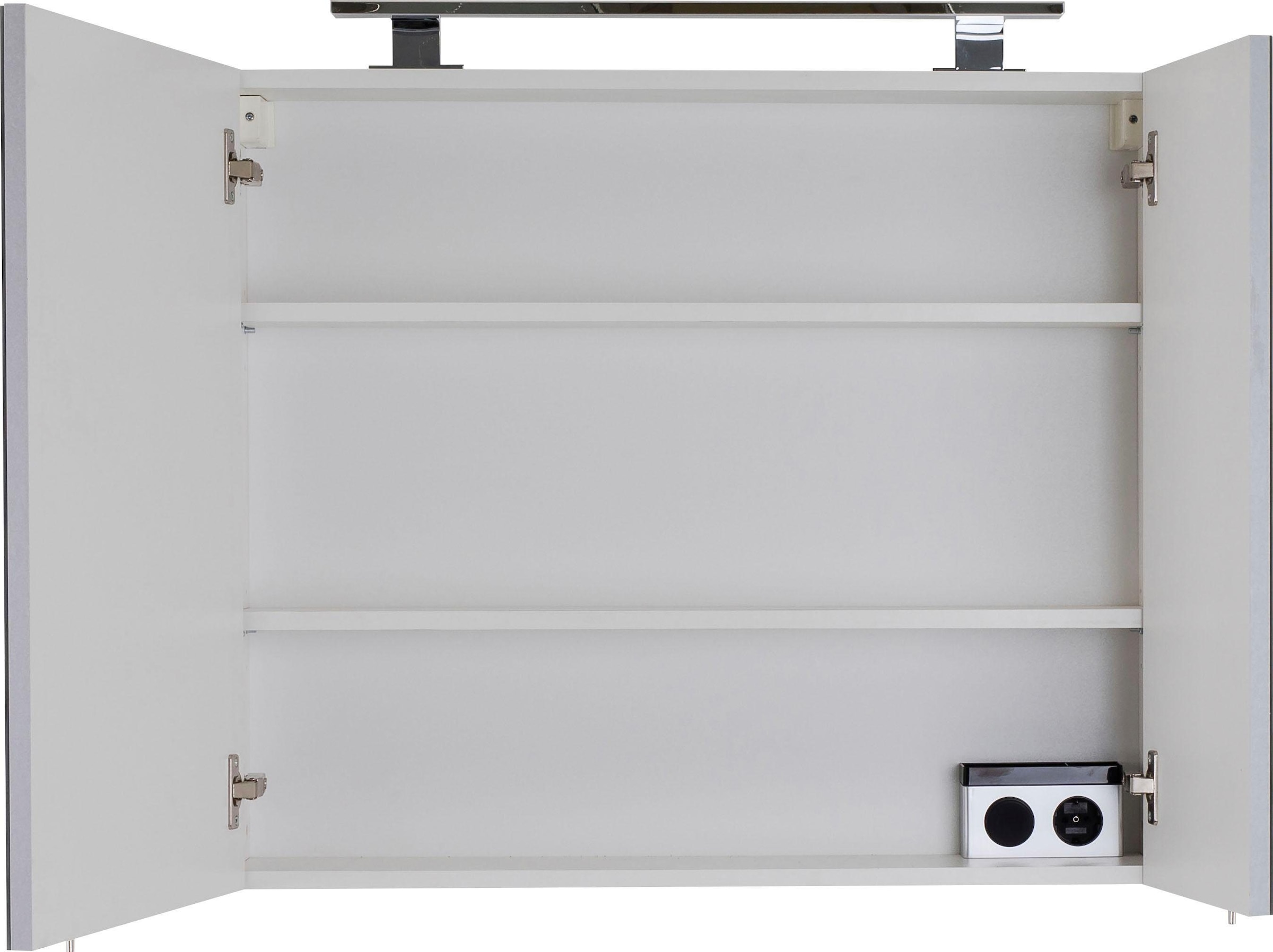 OPTIFIT Spiegelschrank »Mino«, Breite 80 cm