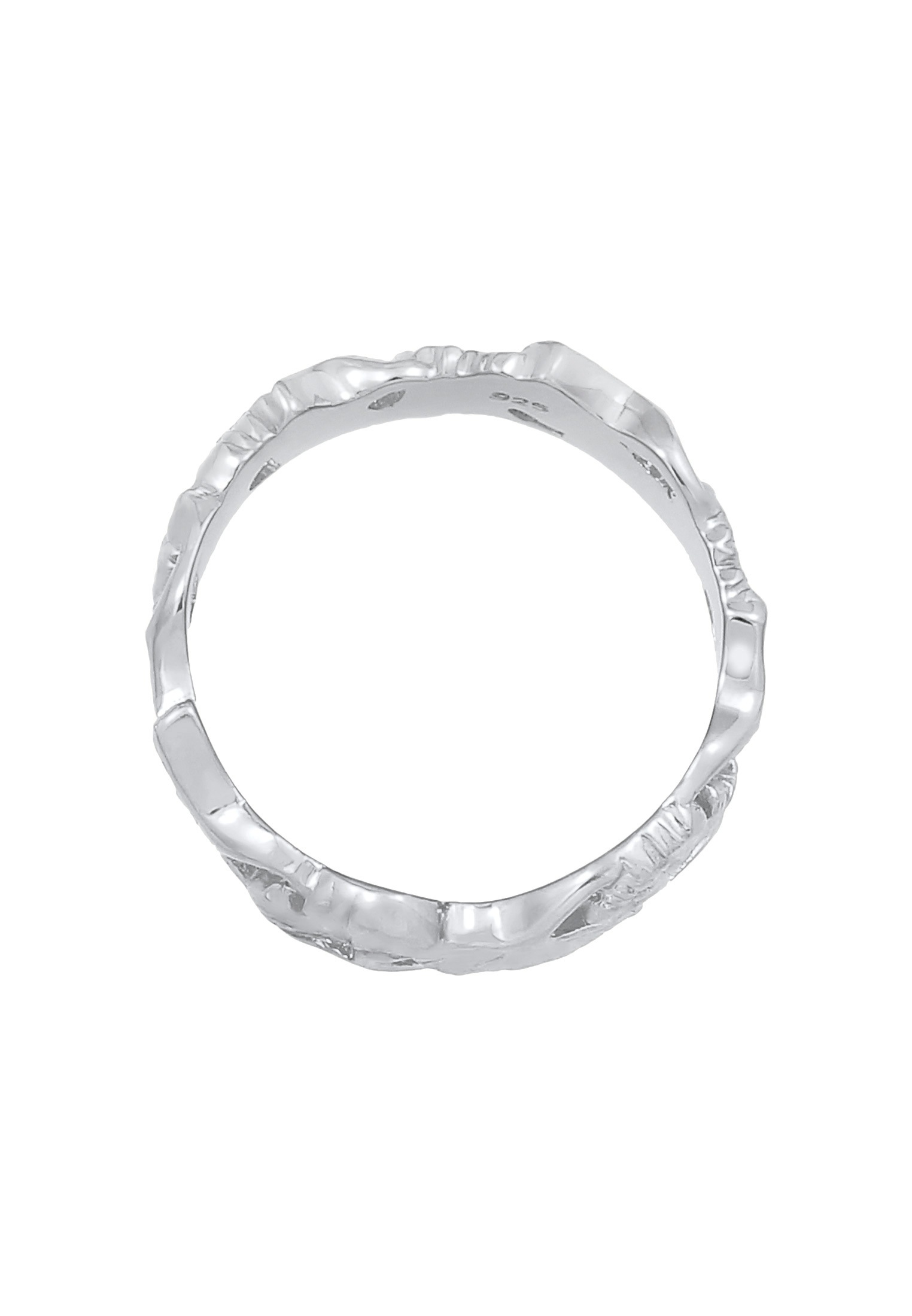 Elli Silberring »Ring Ginkgo Blätter Trend Cool Glück 925 Silber«