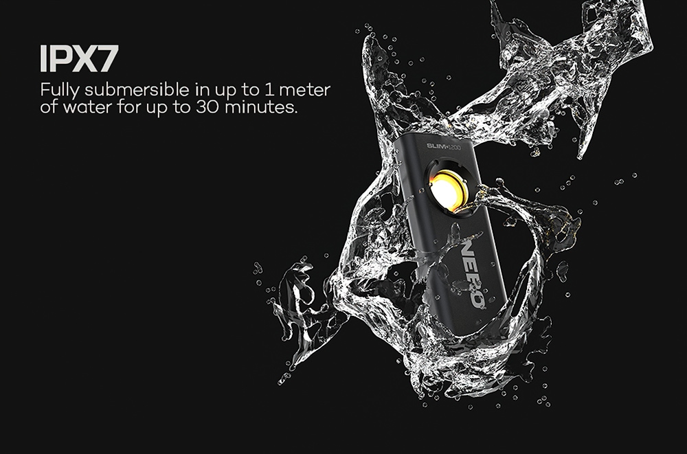 NEBO LED Taschenlampe »Nebo SLIM+ 1200« Taschenlampe inkl. Ladekabel, 