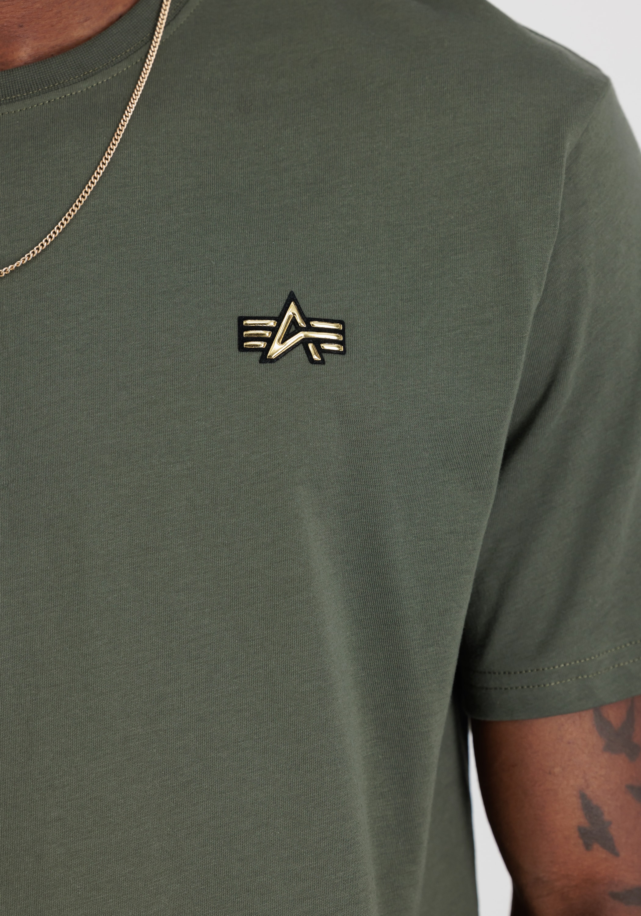 Alpha Industries T-Shirt »Alpha Industries Men - T-Shirts 3D Small Logo T«