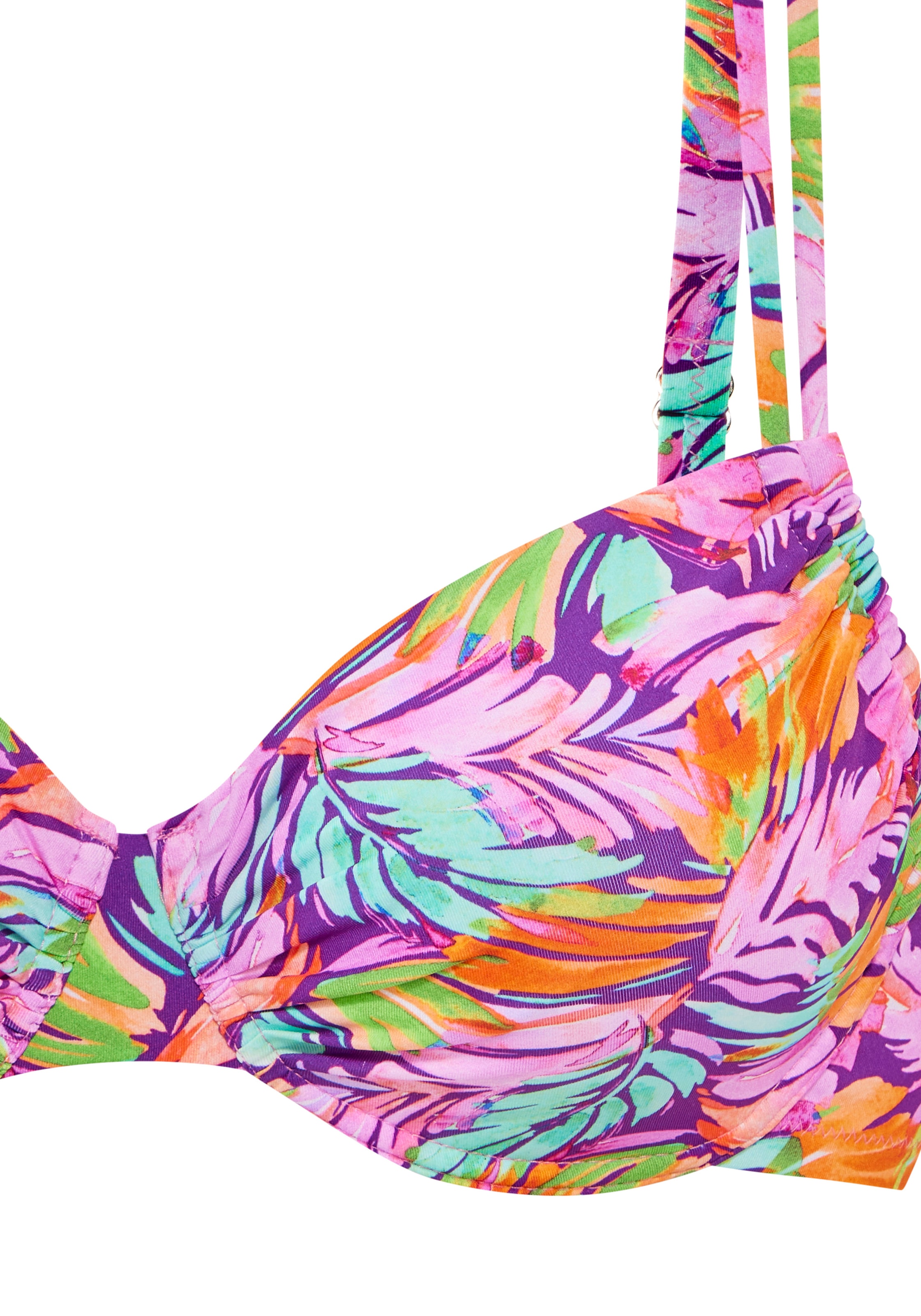 Vivance by Lascana Bügel-Bikini mit farbenfrohem Blätterdruck