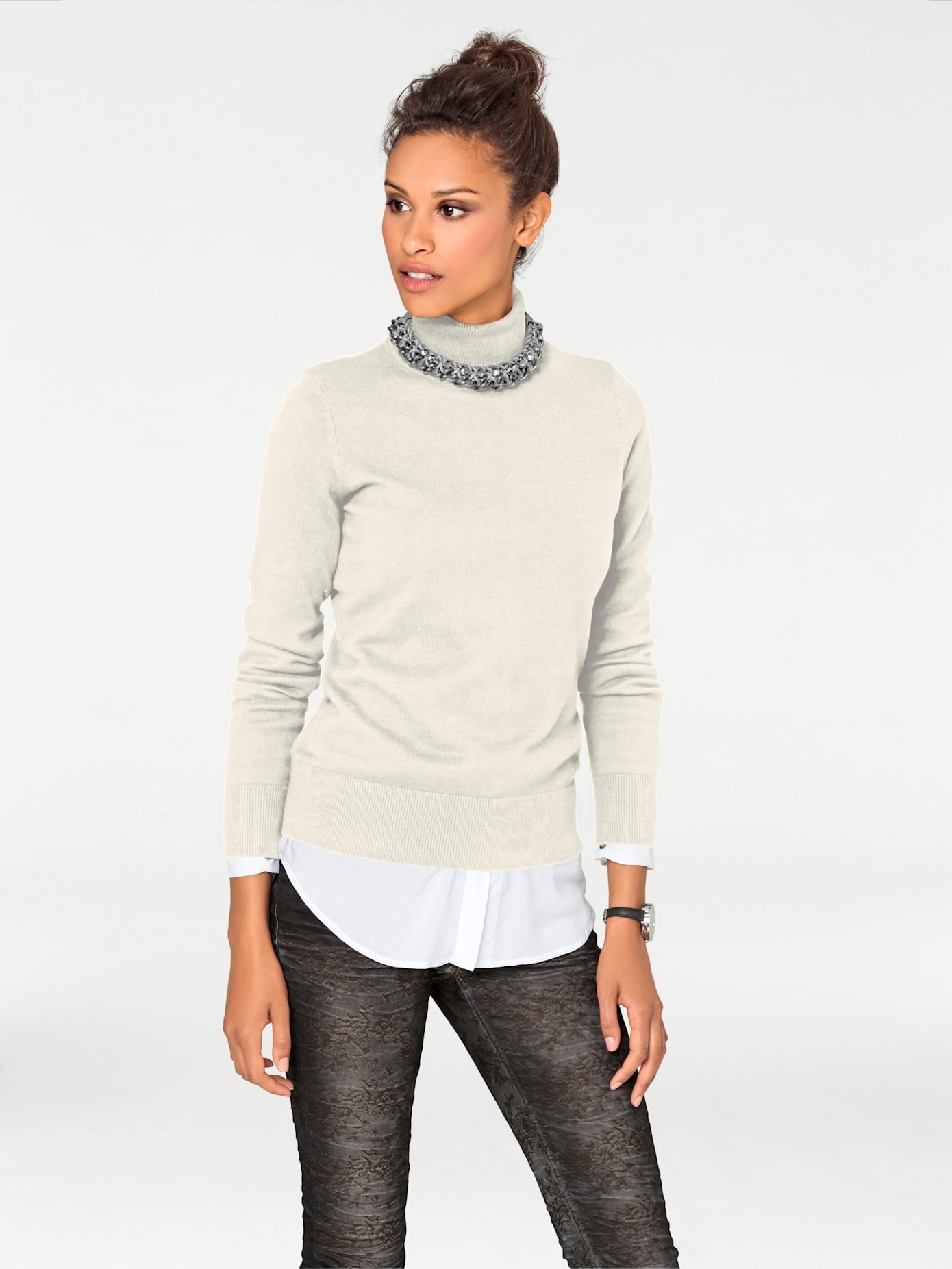 heine Rollkragenpullover »Rollkragen-Pullover«