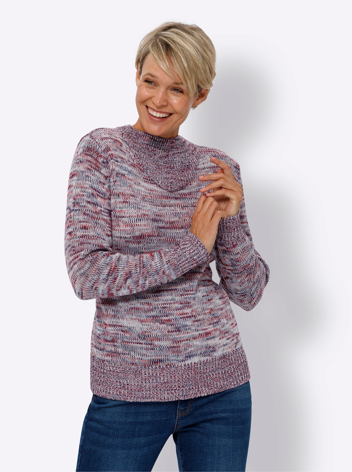 Classic Basics Stehkragenpullover »Stehkragen-Pullover«