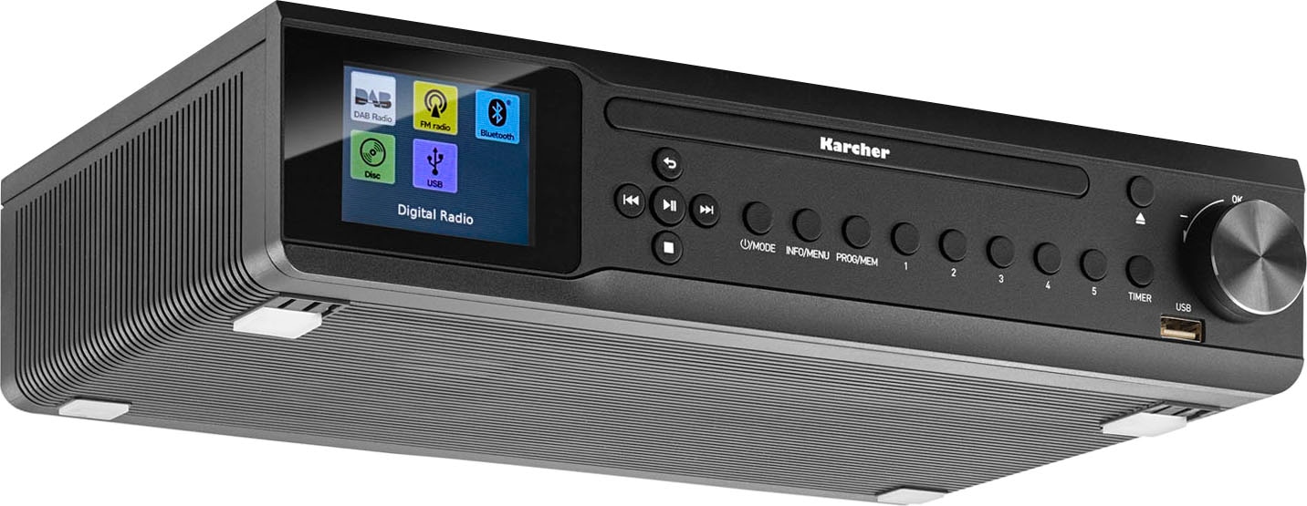 Digitalradio (DAB+) »RA 2060D«, (Bluetooth Digitalradio (DAB+)-UKW mit RDS 6 W)