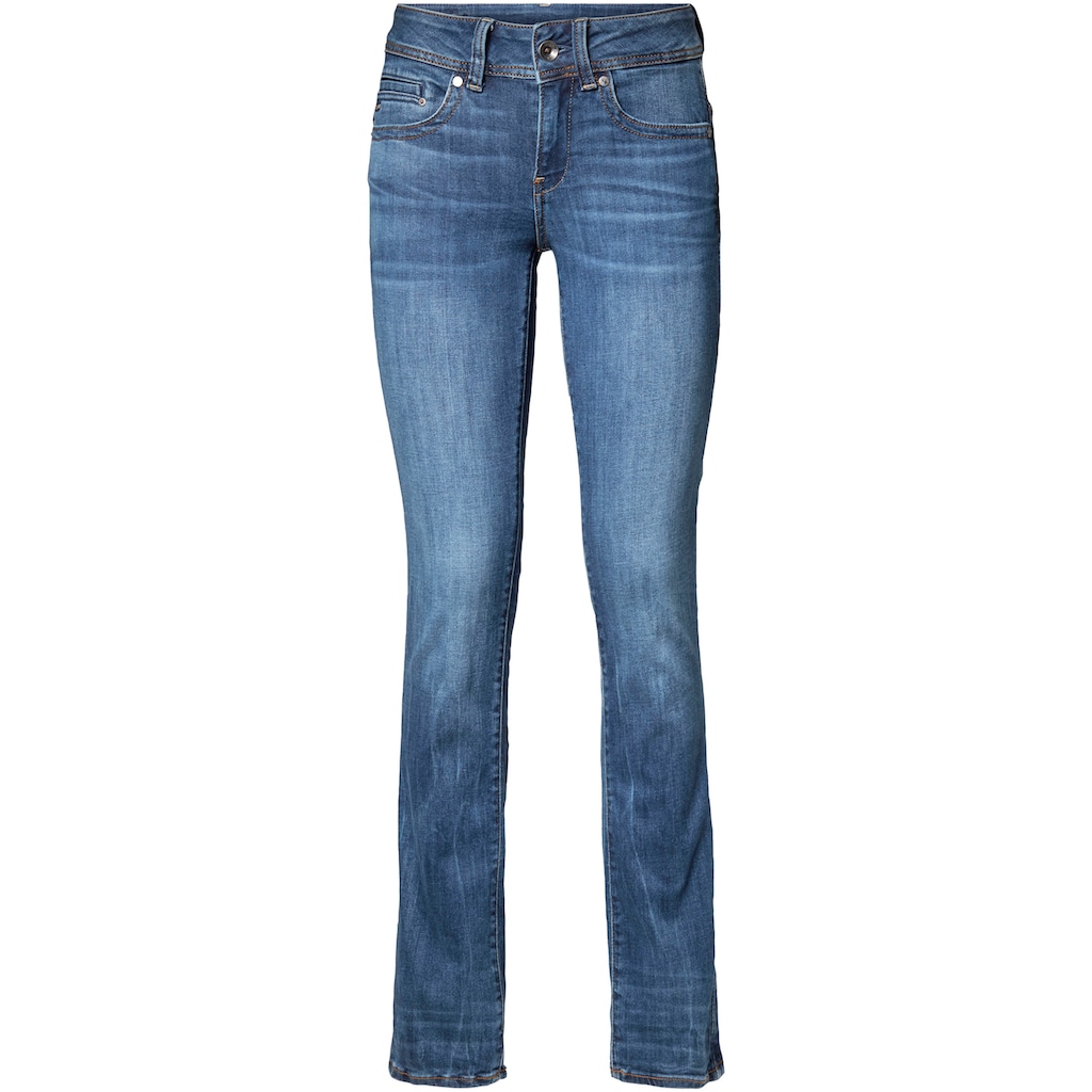 G-Star RAW Slim-fit-Jeans »Midge Mid Straight Wmn«