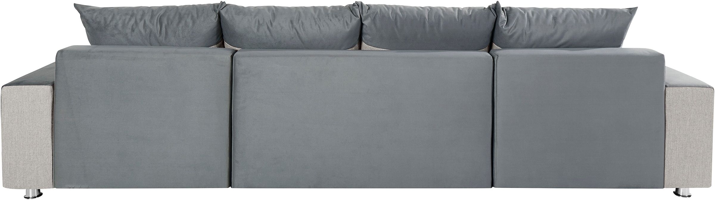 COLLECTION AB Wohnlandschaft »Antalya U-Form«, mit Bettkasten und Bettfunktion, 2 Zierkissen inklusive