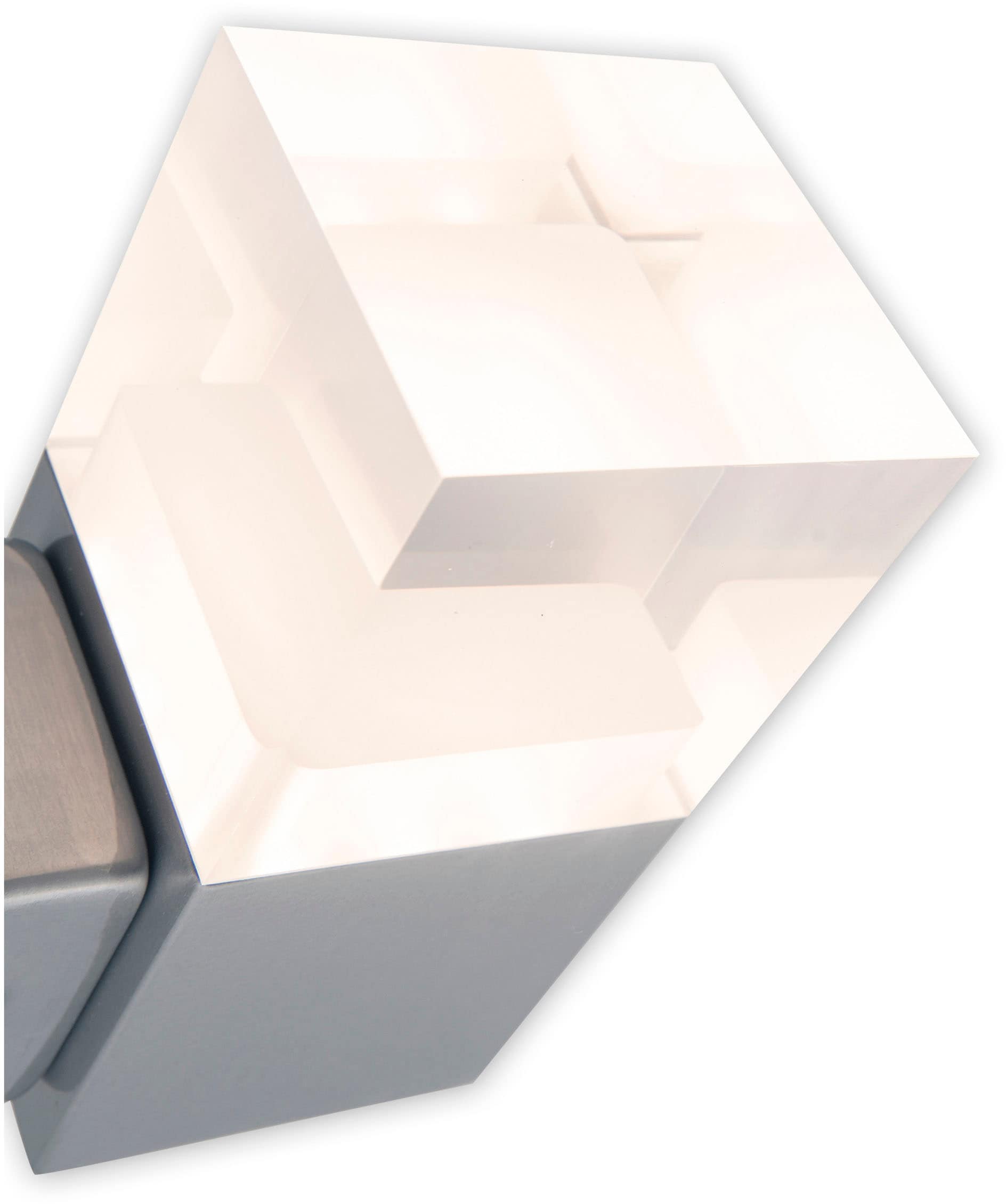 näve LED Außen-Wandleuchte »Leah«, 15x XXL IP44 online | LED Garantie Edelstahl/Kunststoff 3 Jahren mit kaufen warmweiß incl. flammig-flammig, blank/opal 1 metall in