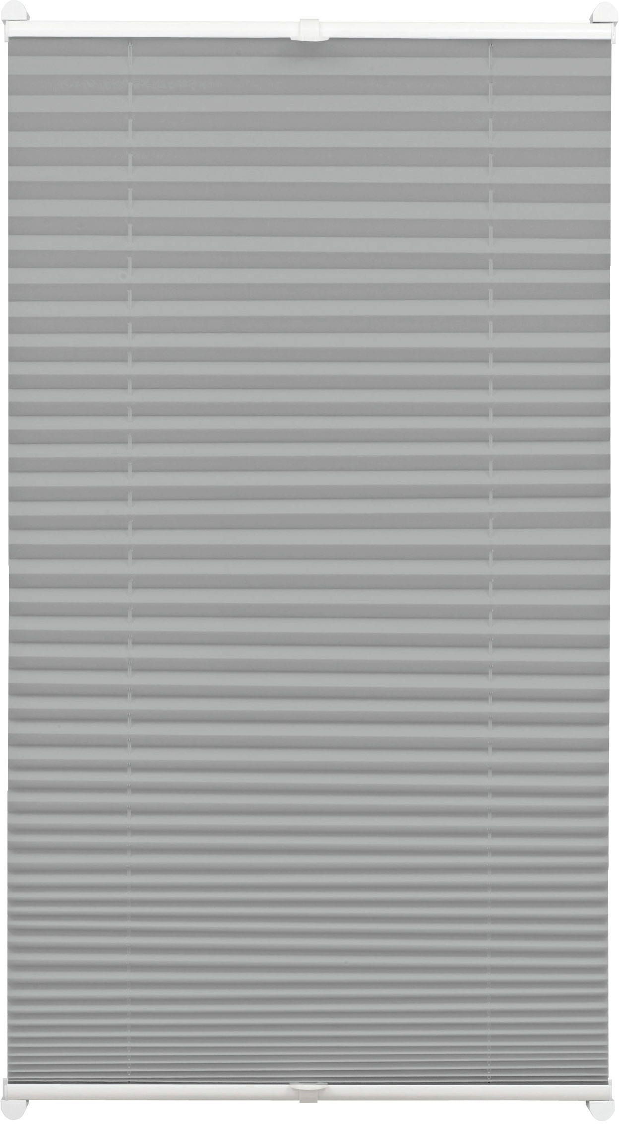 GARDINIA Plissee »EASYFIX  mit 2 Bedienschienen« Lichtschutz ohne Bohren verspannt in der Breite kürzbar