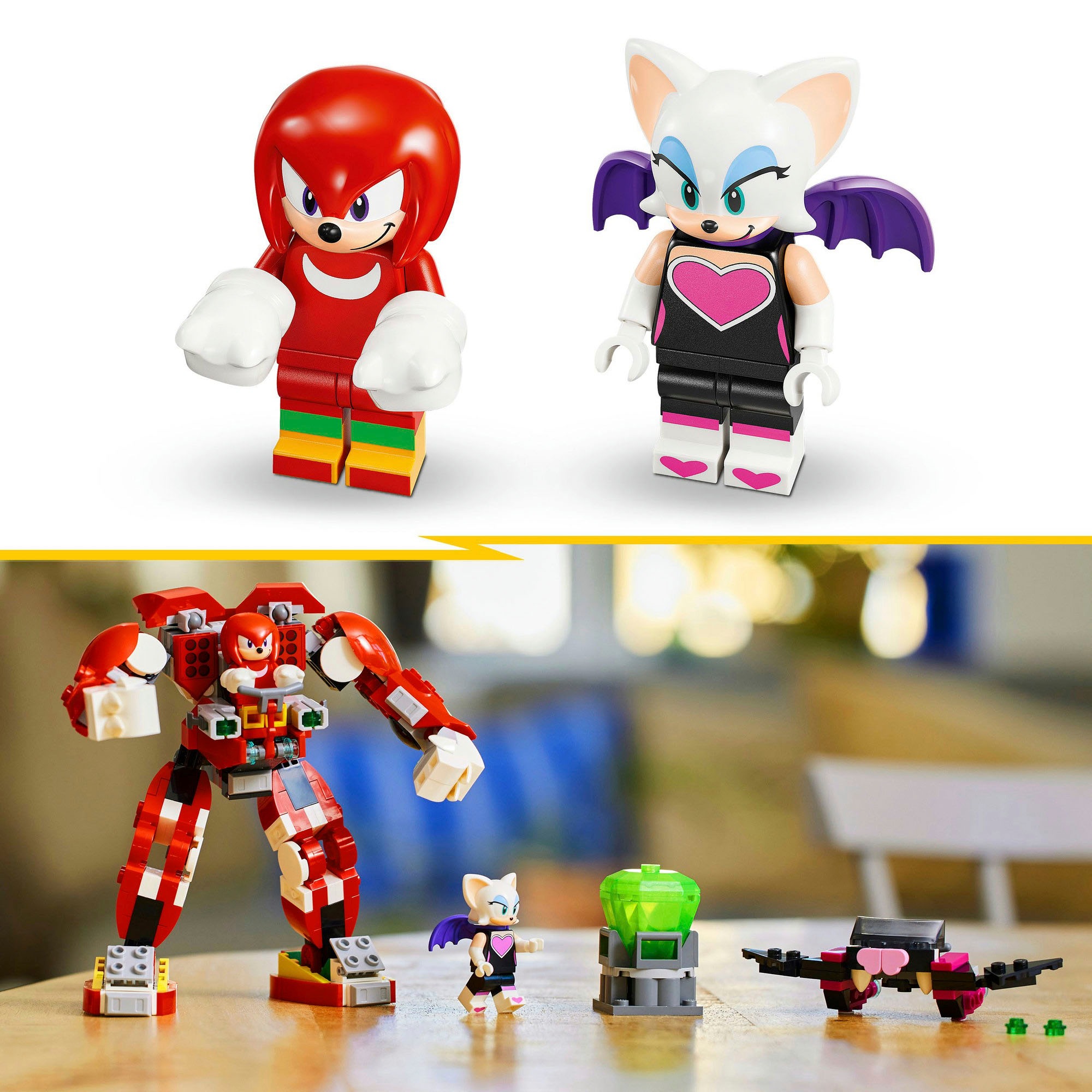 LEGO® Konstruktionsspielsteine »Knuckles' Wächter-Mech (76996), LEGO Sonic«, (276 St.), Made in Europe