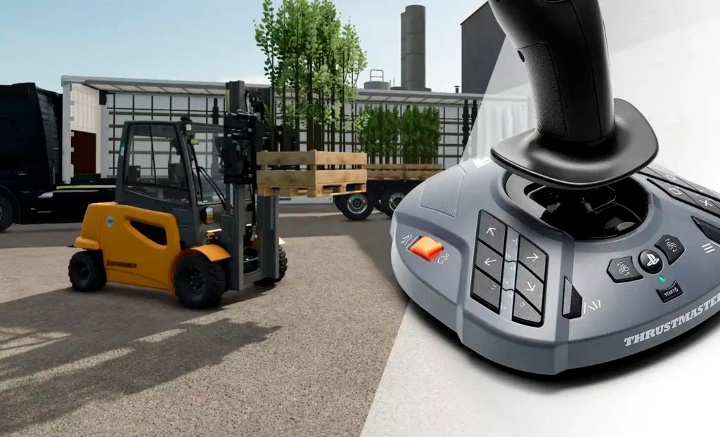 Thrustmaster Joystick »SIMTASK FARMSTICK PLAYSTATION«