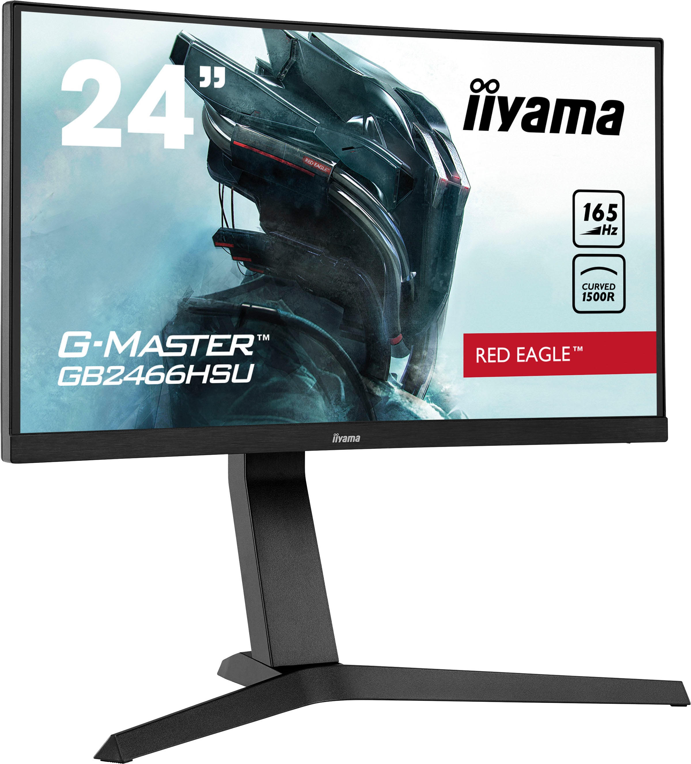 Iiyama Gaming-Monitor »G-MASTER GB2466HSU-B1«, 60 cm/24 Zoll, 1920 x 1080 px, Full HD, 1 ms Reaktionszeit, 165 Hz