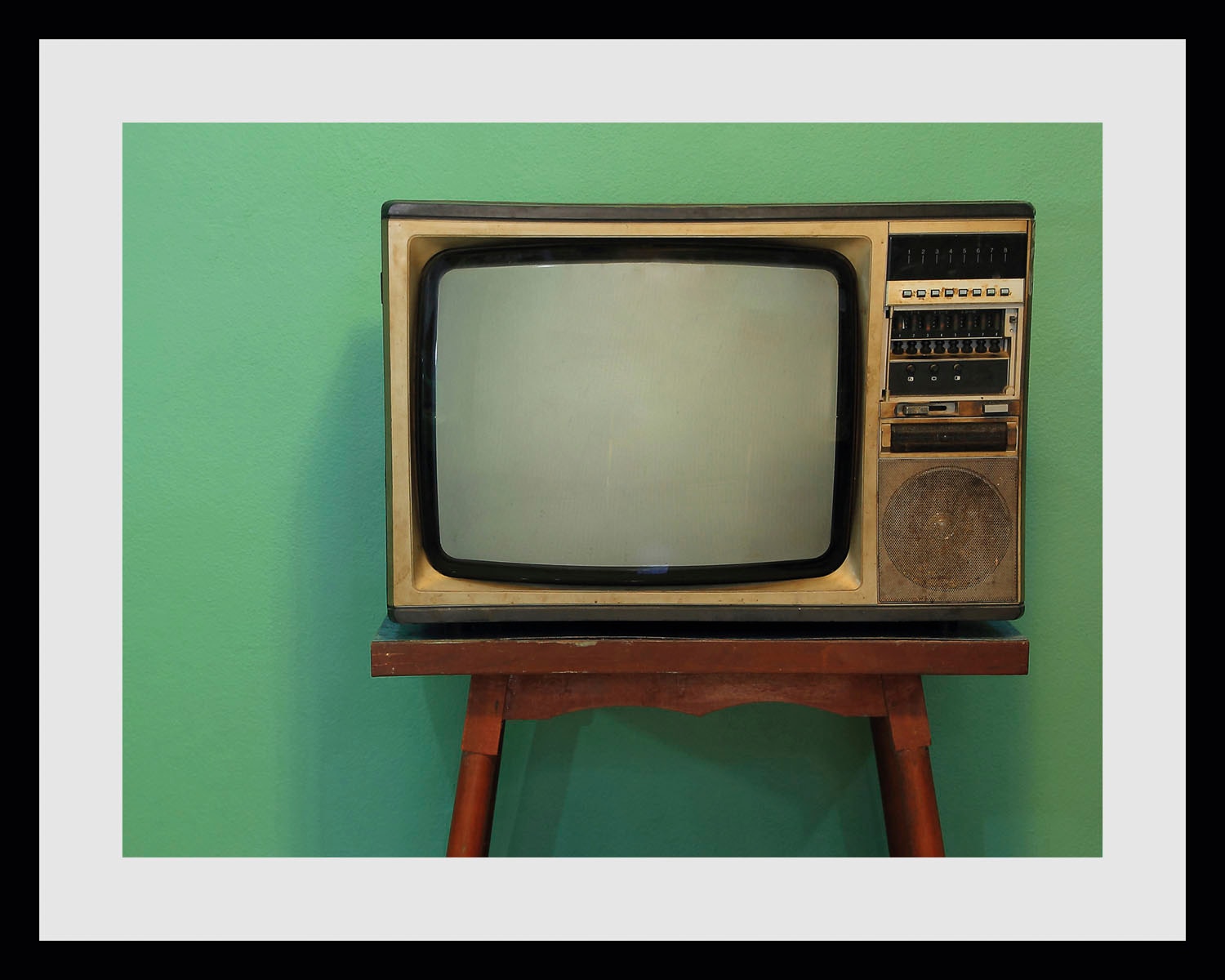 queence Bild »Prime Time«, Technik-historische Ereignisse, (1 St.), HD Premium Poster-Druck inkl. Holzrahmen