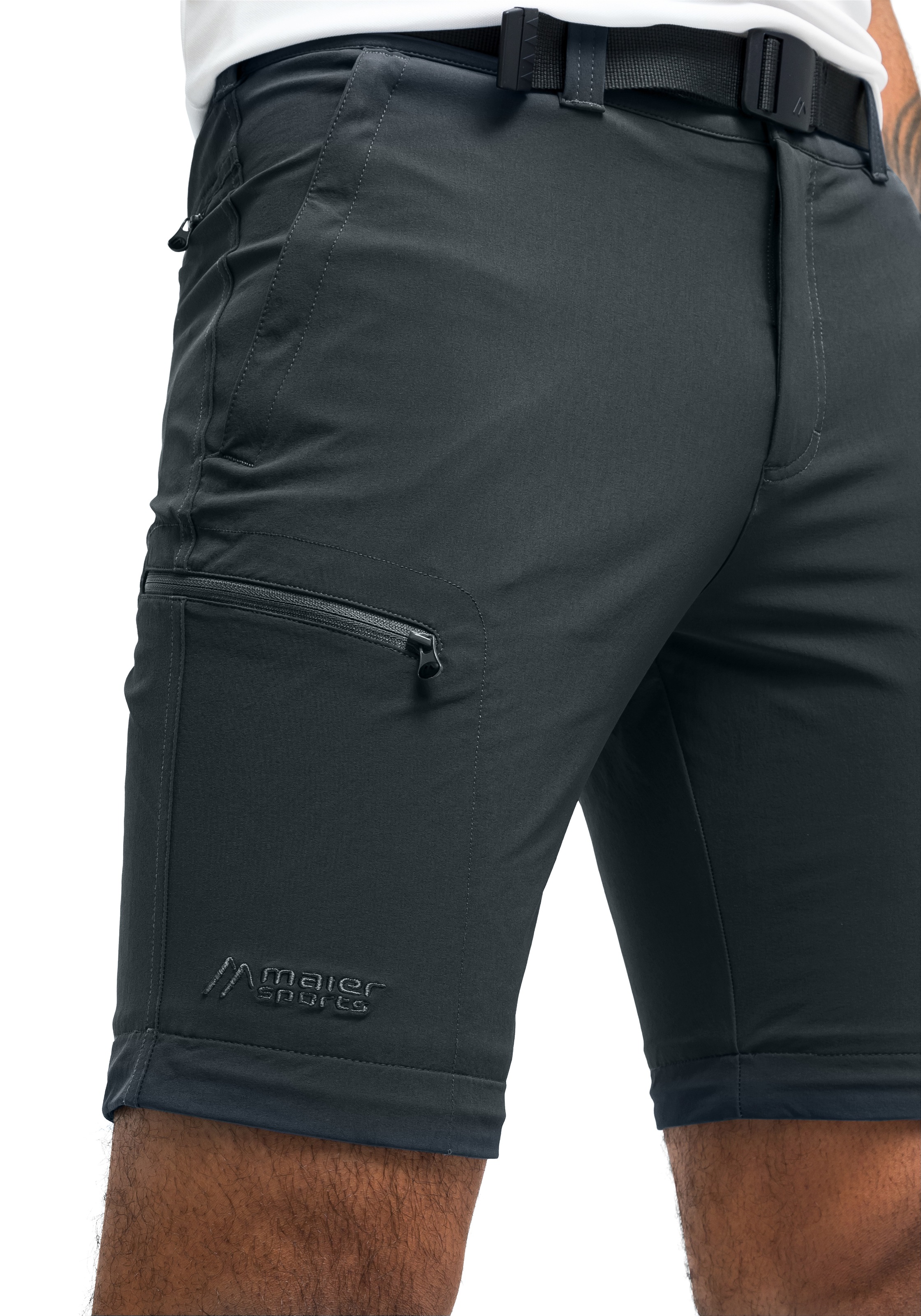 Maier Sports Funktionshose »Tajo 2«, Herren Wanderhose, zipp-off Outdoor-Hose, 4 Taschen, Regular Fit