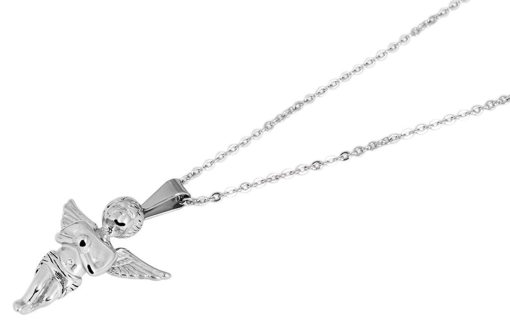 Adelia´s Kette ohne Anhänger »Edelstahl Halskette mit Anhänger Anker 45 cm«