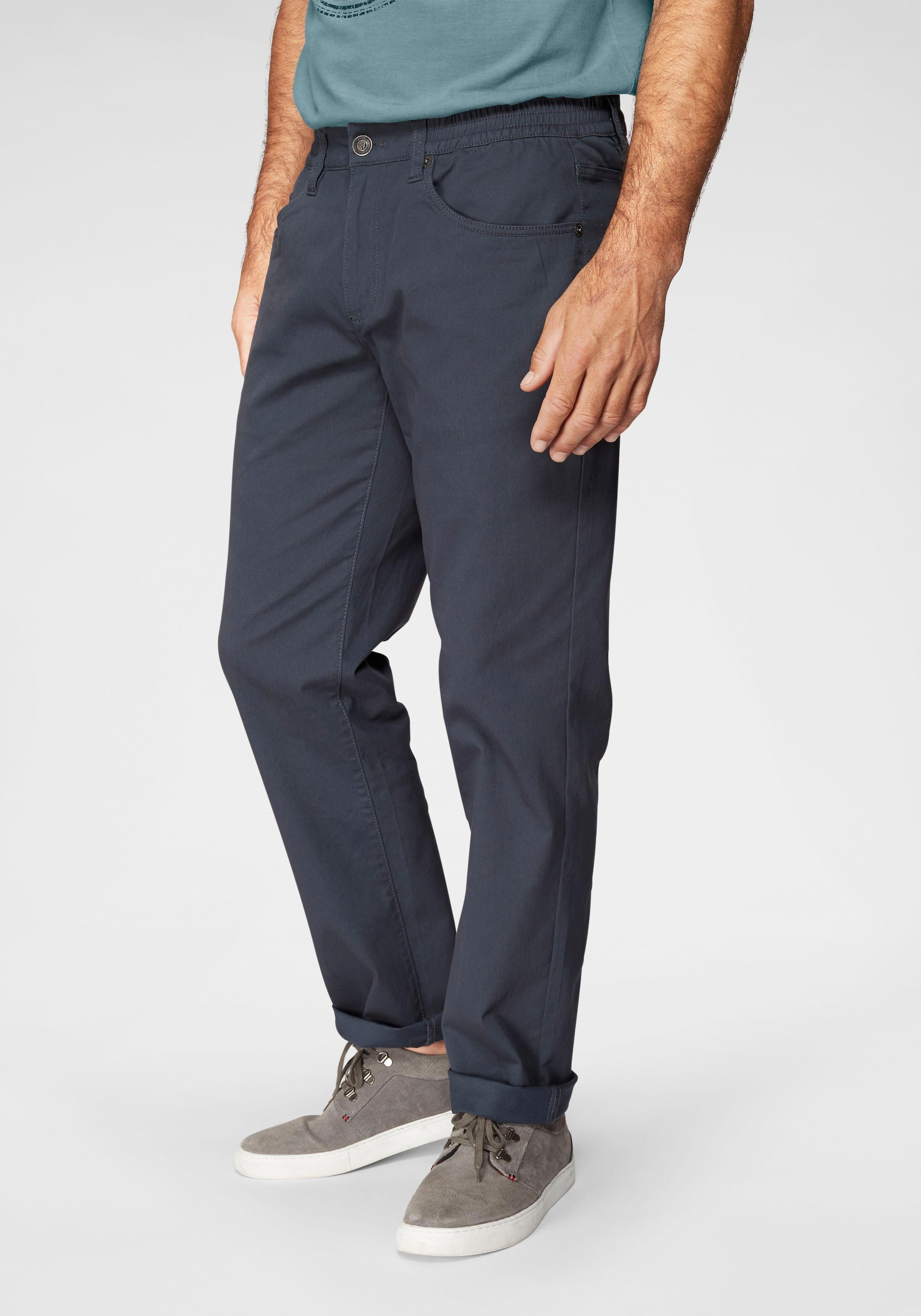 Man's World Dehnbund-Hose, Stretchhose mit Dehnbund