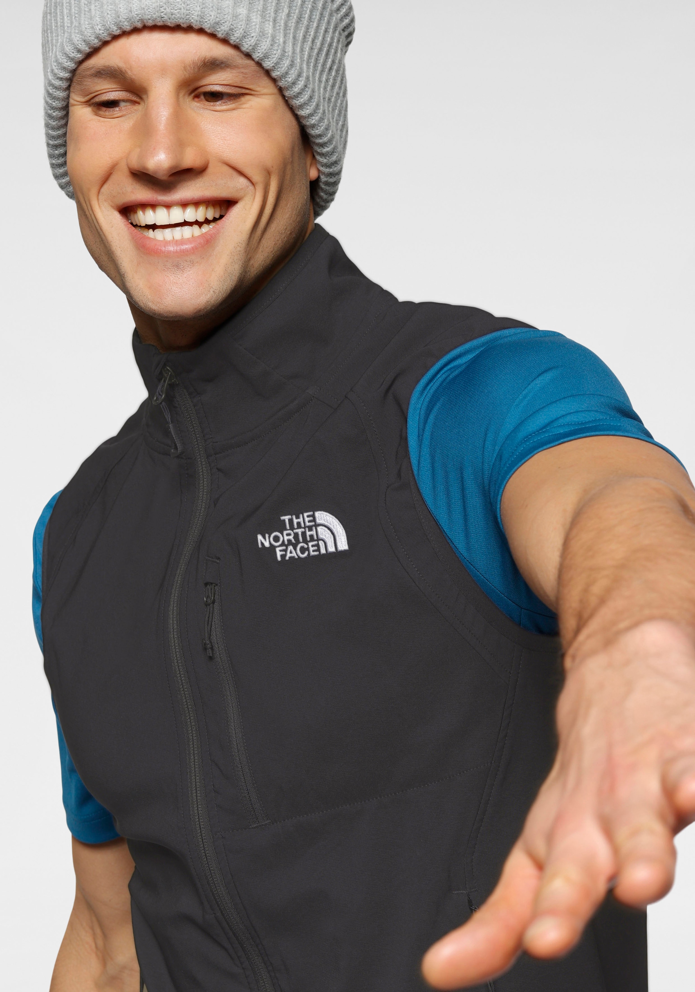 The North Face Softshellweste »Nimble Vest, tnf bla«