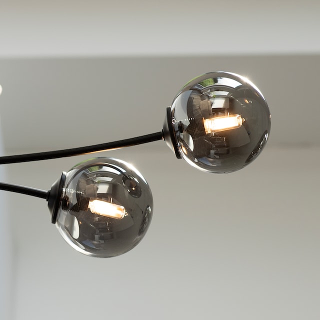 begrenzte Zeit verfügbar Paul Neuhaus LED Deckenleuchte XXL Garantie LED mit kaufen | 3 »WIDOW«, flammig-flammig, 6 online Jahren
