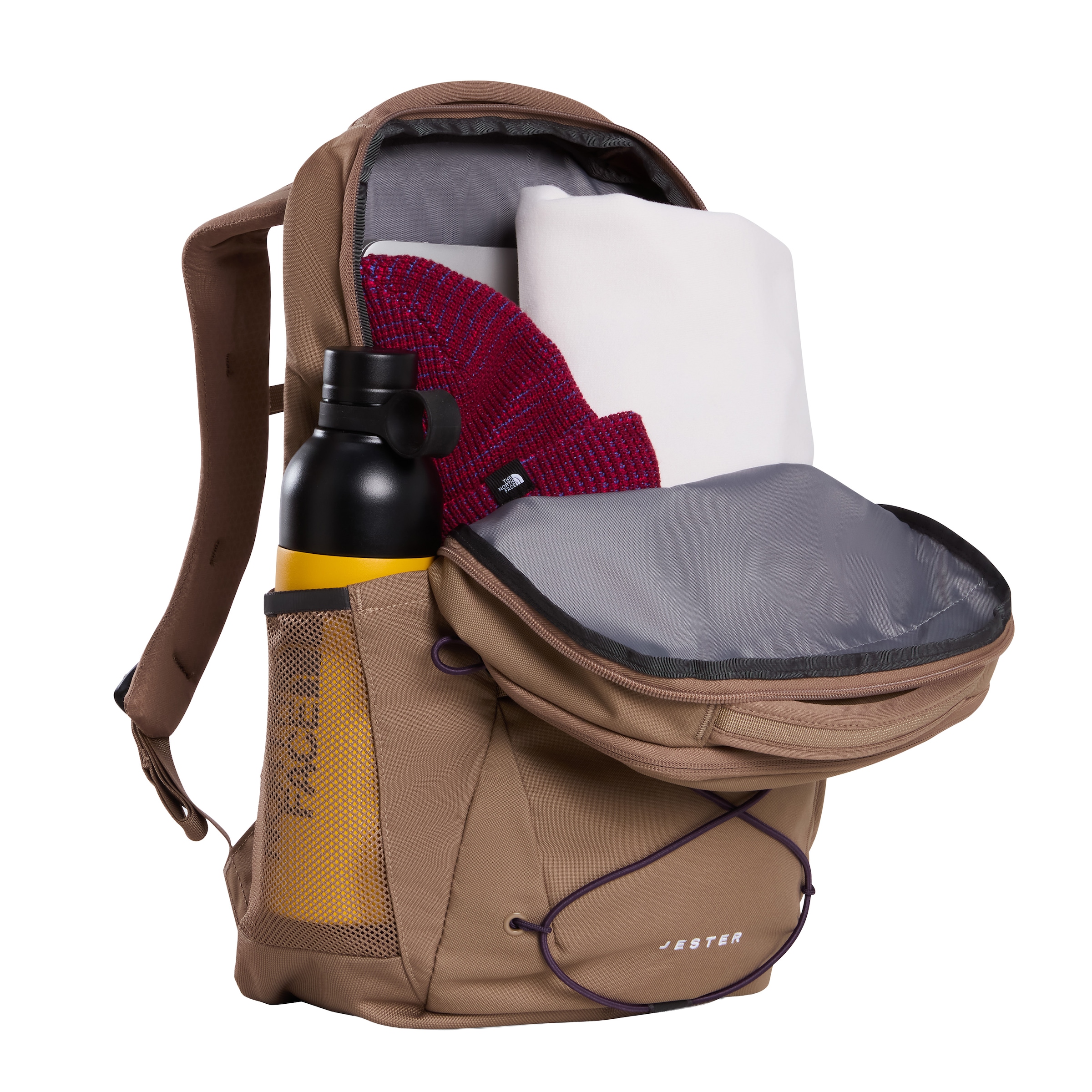 The North Face Sportrucksack »W JESTER« für Schule und Sport, mit schützendem Laptopfach, freistehend