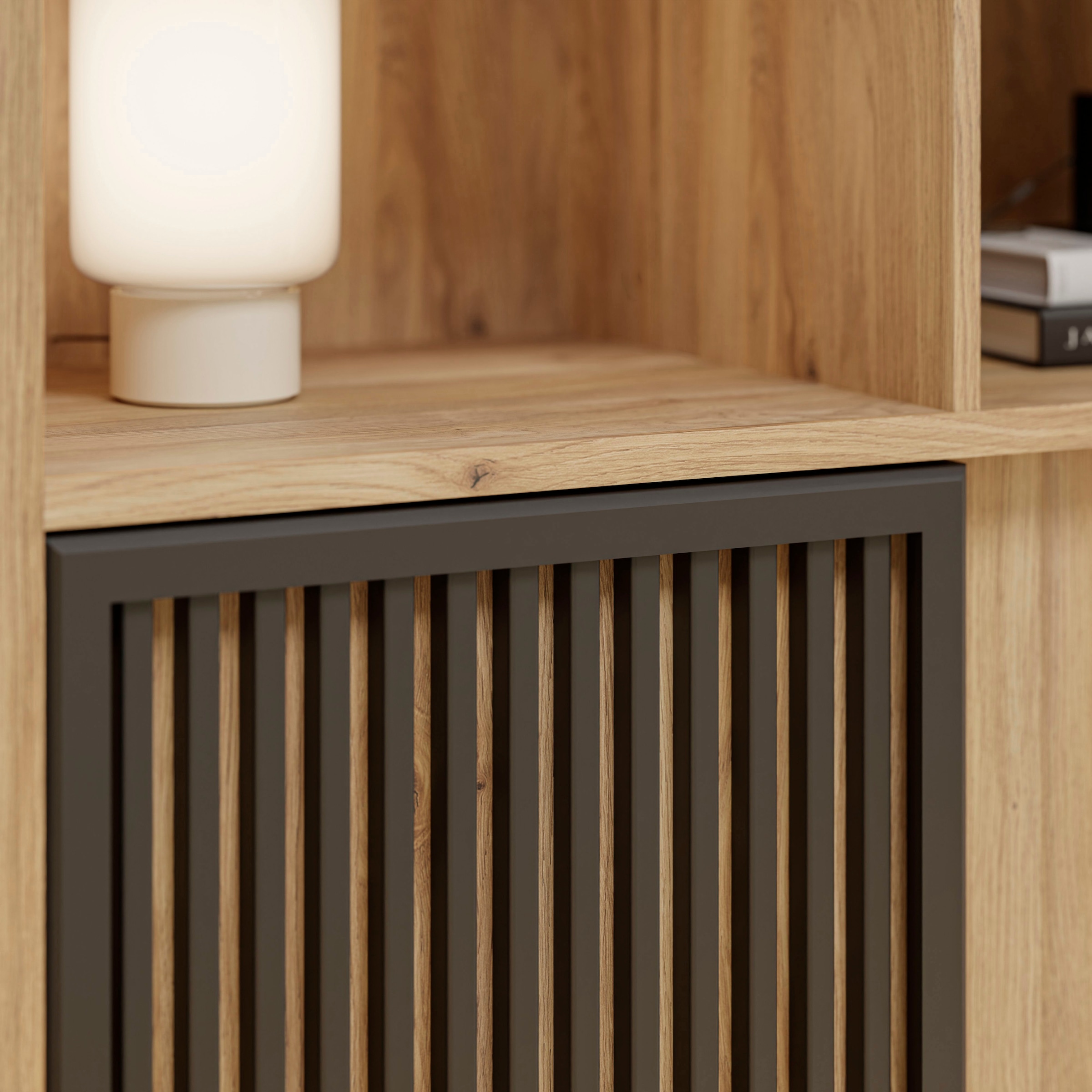 FORTE Bettgestell »Jytana« B/H/T 97,9/89,7/206,9 cm Liegefläche 90x200 cm