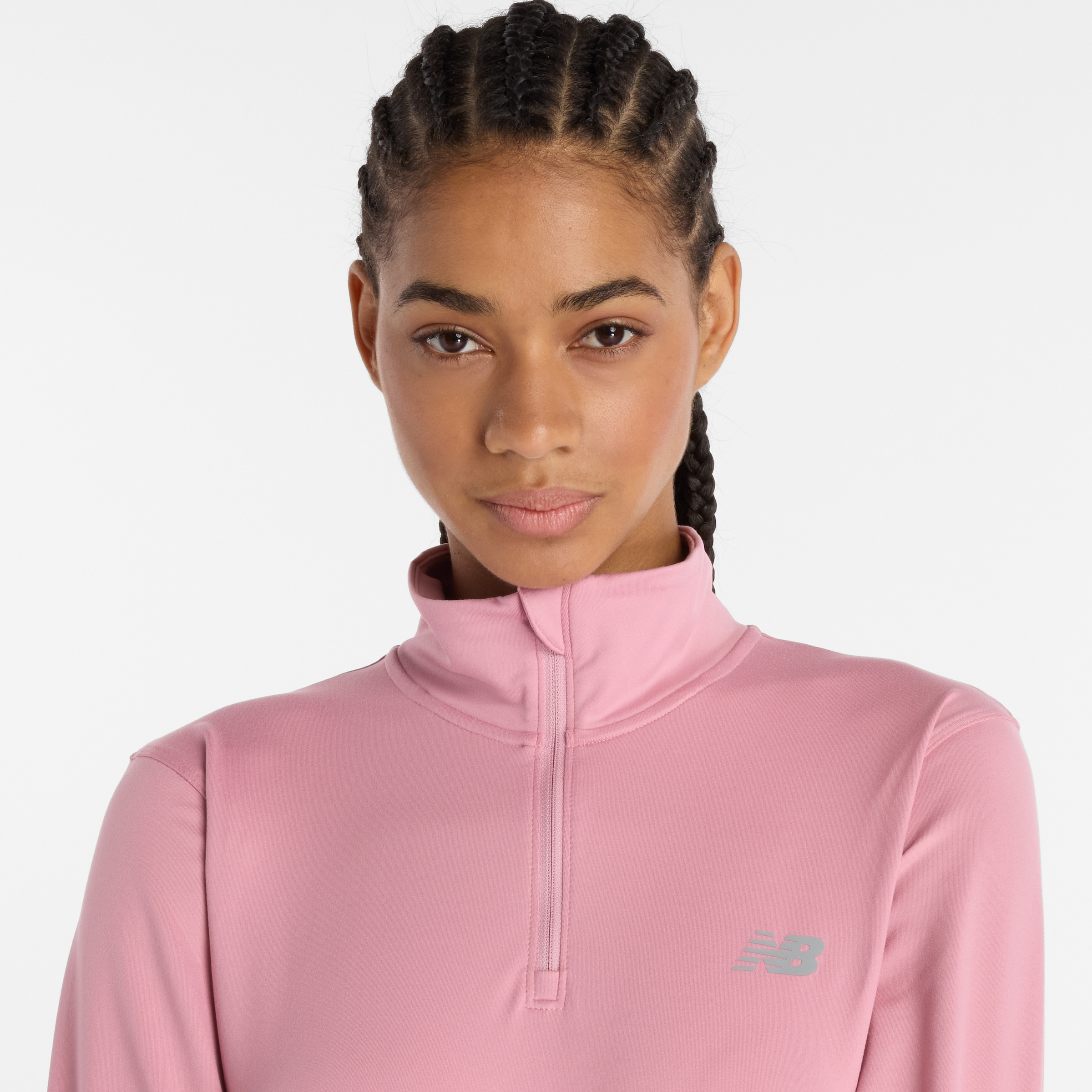 New Balance Laufshirt »Sport Essentials Space Dye Quarter Zip«