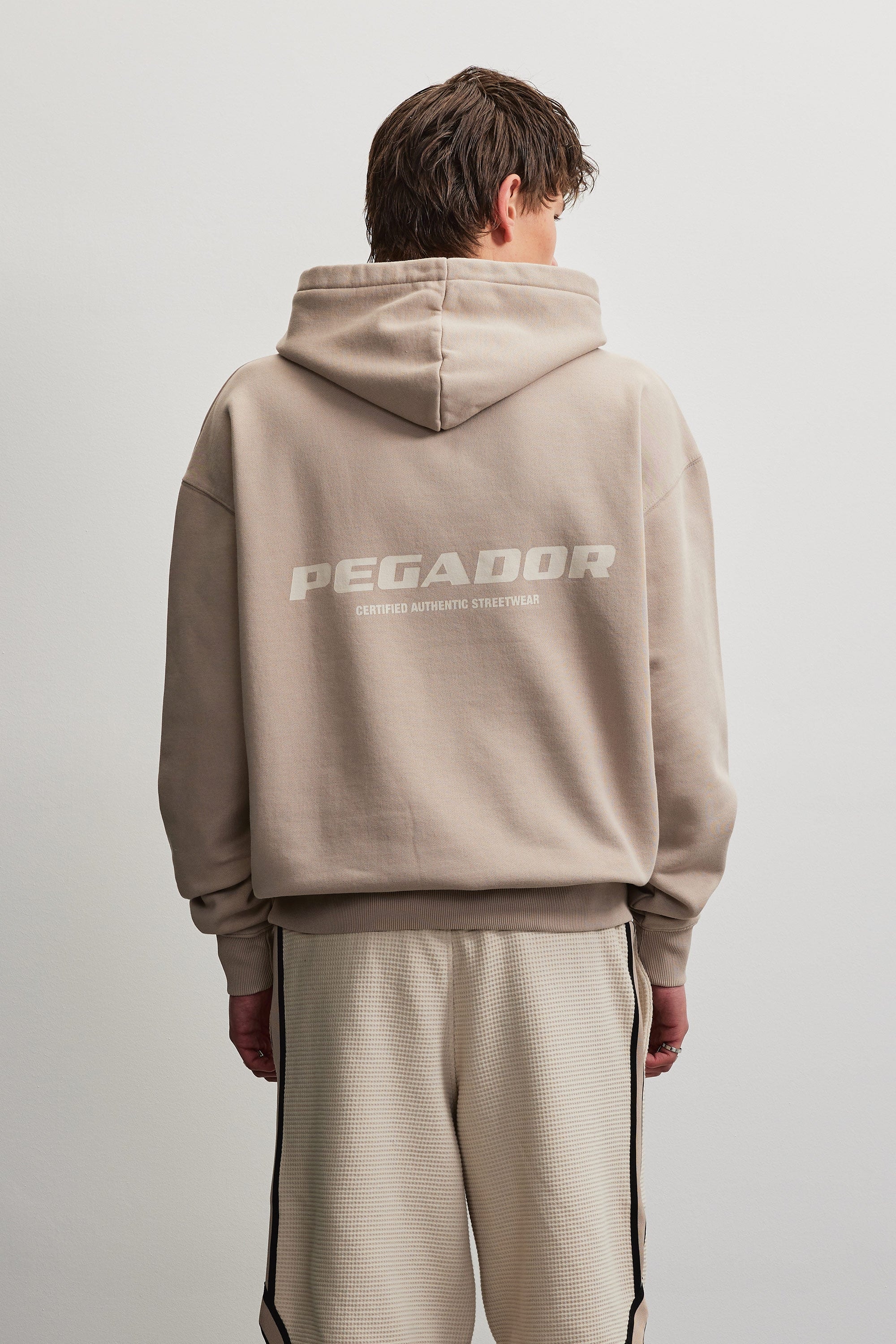 PEGADOR Kapuzensweatshirt »COLNE LOGO OVERSIZED HOODIE«, Baumwollmischung, oversize
