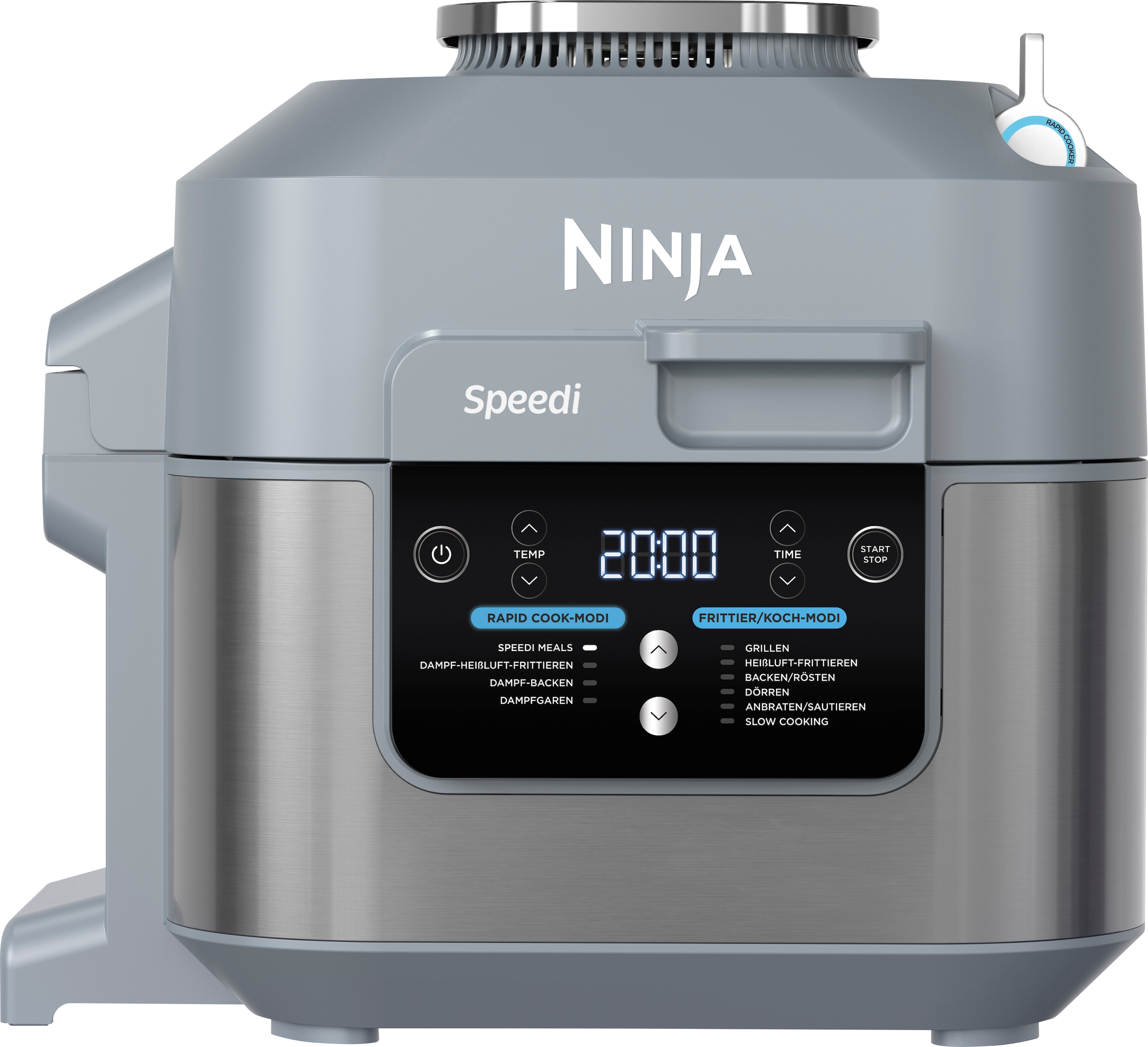NINJA Heißluftfritteuse »Speedi Rapid Cooking System ON400EU 10-in-1«, 1760 W, Air Fry, Grill, Backofen, Multikocher