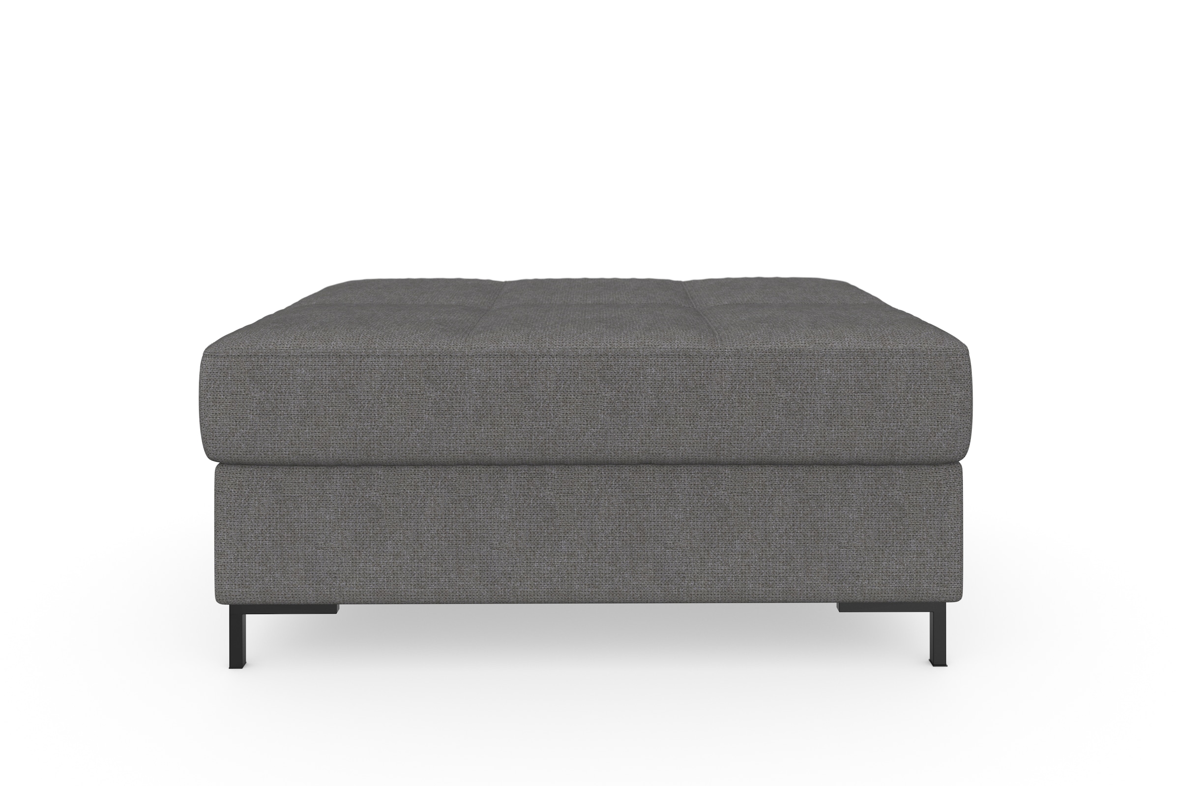 DOMO collection Polsterhocker »Capelo bequem, Federkernunterfederung, B/T 100/70cm« inklusive Federkern