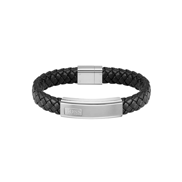 BOSS Lederarmband »Lander, 1580178M, 1580179M« auf Raten bestellen