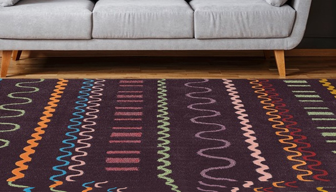 calo-deluxe Teppich »Fanahy 3065«, rechteckig, 17 mm Höhe, Kurzflor, Wohnzimmer