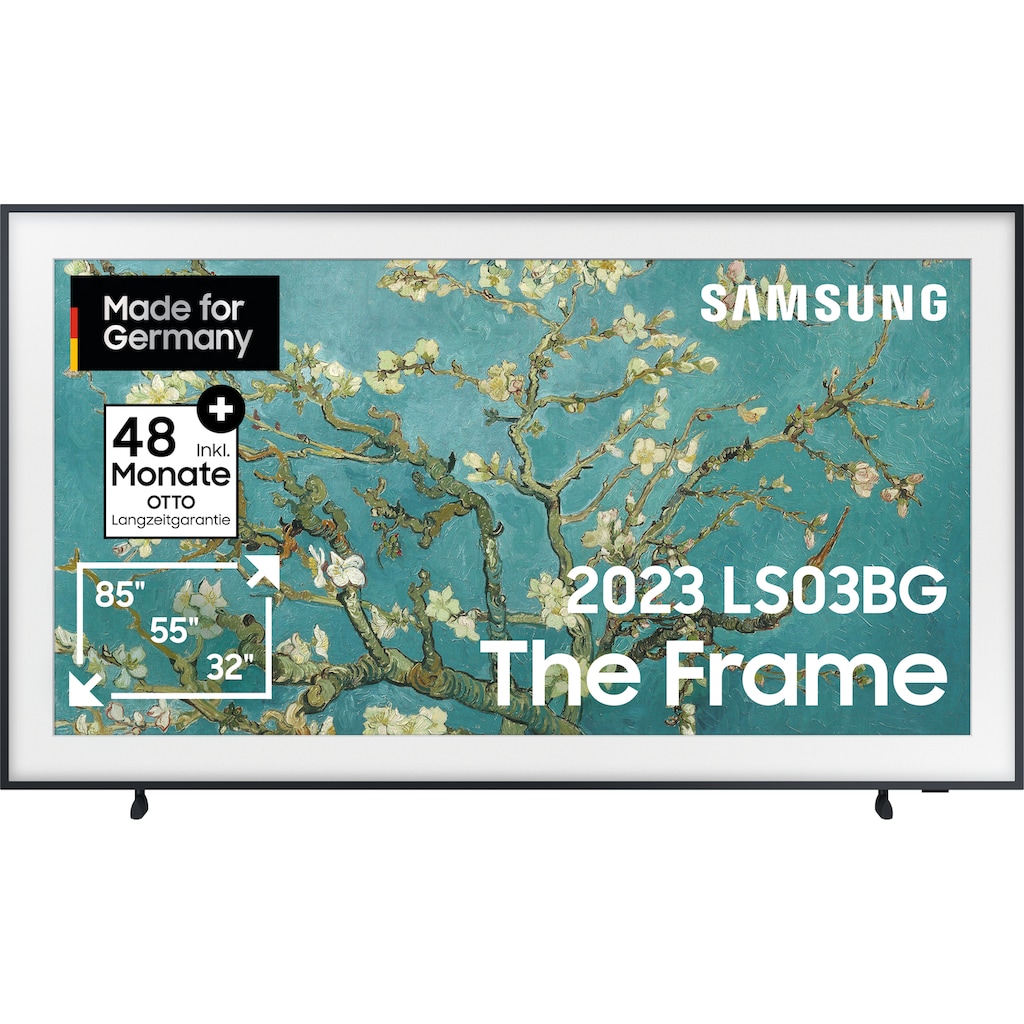 Samsung LED-Fernseher, 163 cm/65 Zoll, Smart-TV-Google TV, Mattes Display,Austauschbare Rahmen,Art Mode