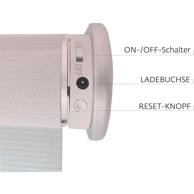 sunlines Elektrisches Rollo »Miami«, Lichtschutz, Sichtschutz, mit Bohren,  freihängend online kaufen | mit 3 Jahren XXL Garantie