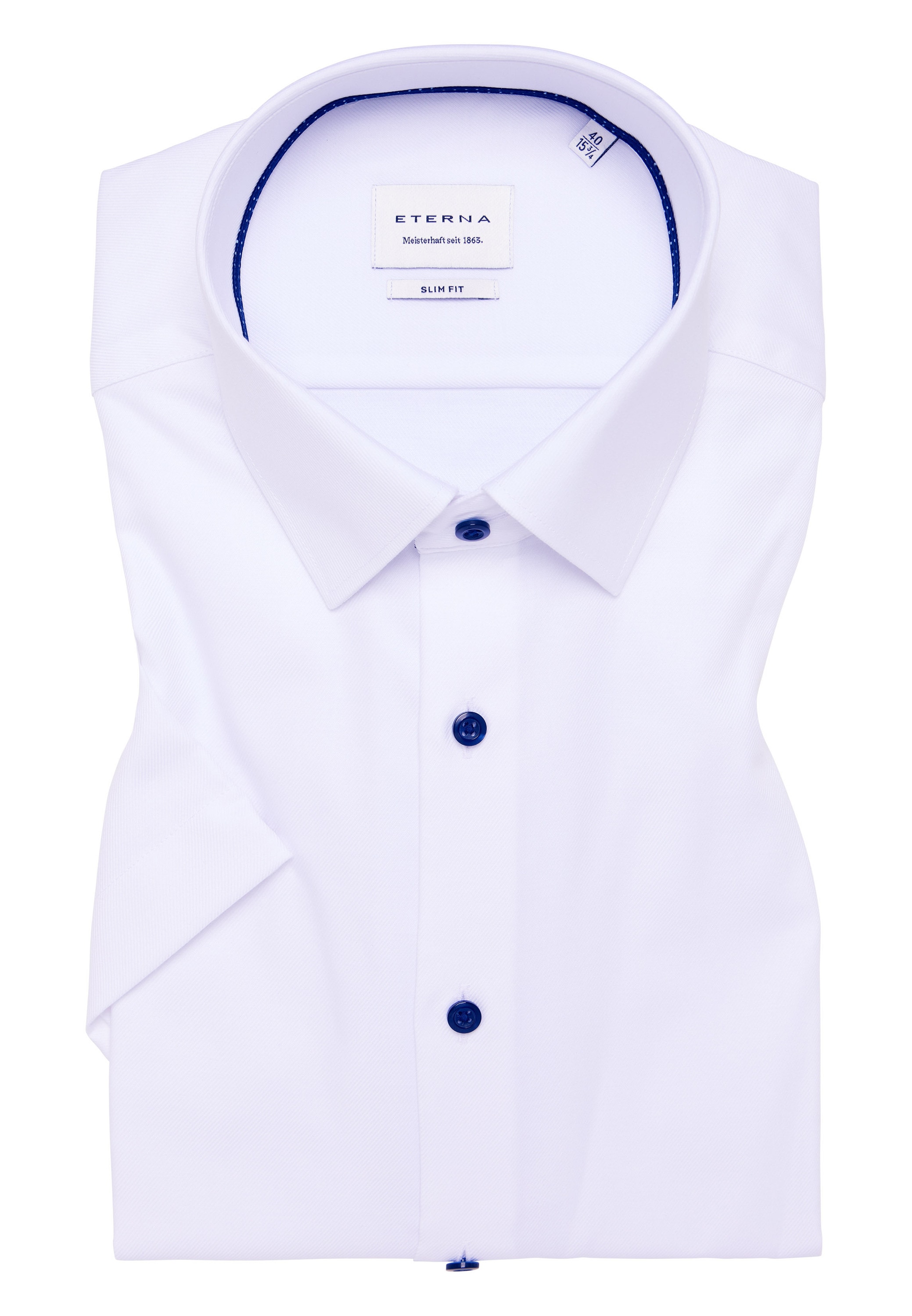 Eterna Kurzarmhemd »SLIM FIT«, NON IRON (bügelfrei)