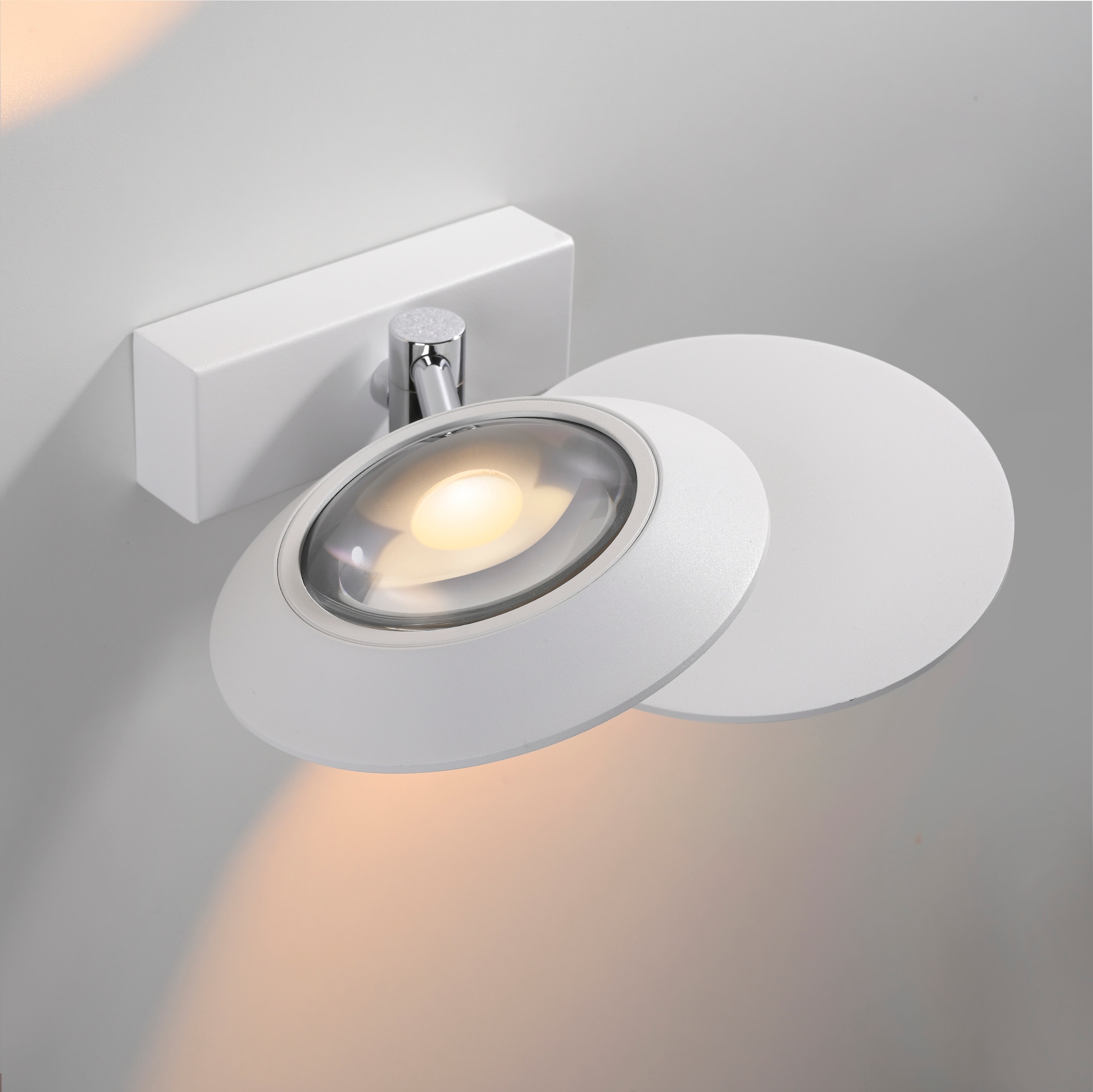 Neuhaus PURE LED Wandleuchte »PURE Oculis« LED-Board 1 Stk. Warmweiß Dimmfähig über separaten Tronicdimmer, dreh- & schwenkbar