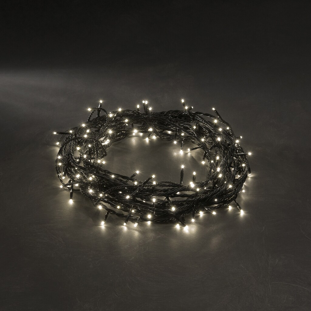 KONSTSMIDE LED-Lichterkette »Weihnachtsdeko aussen«, 180 St.-flammig