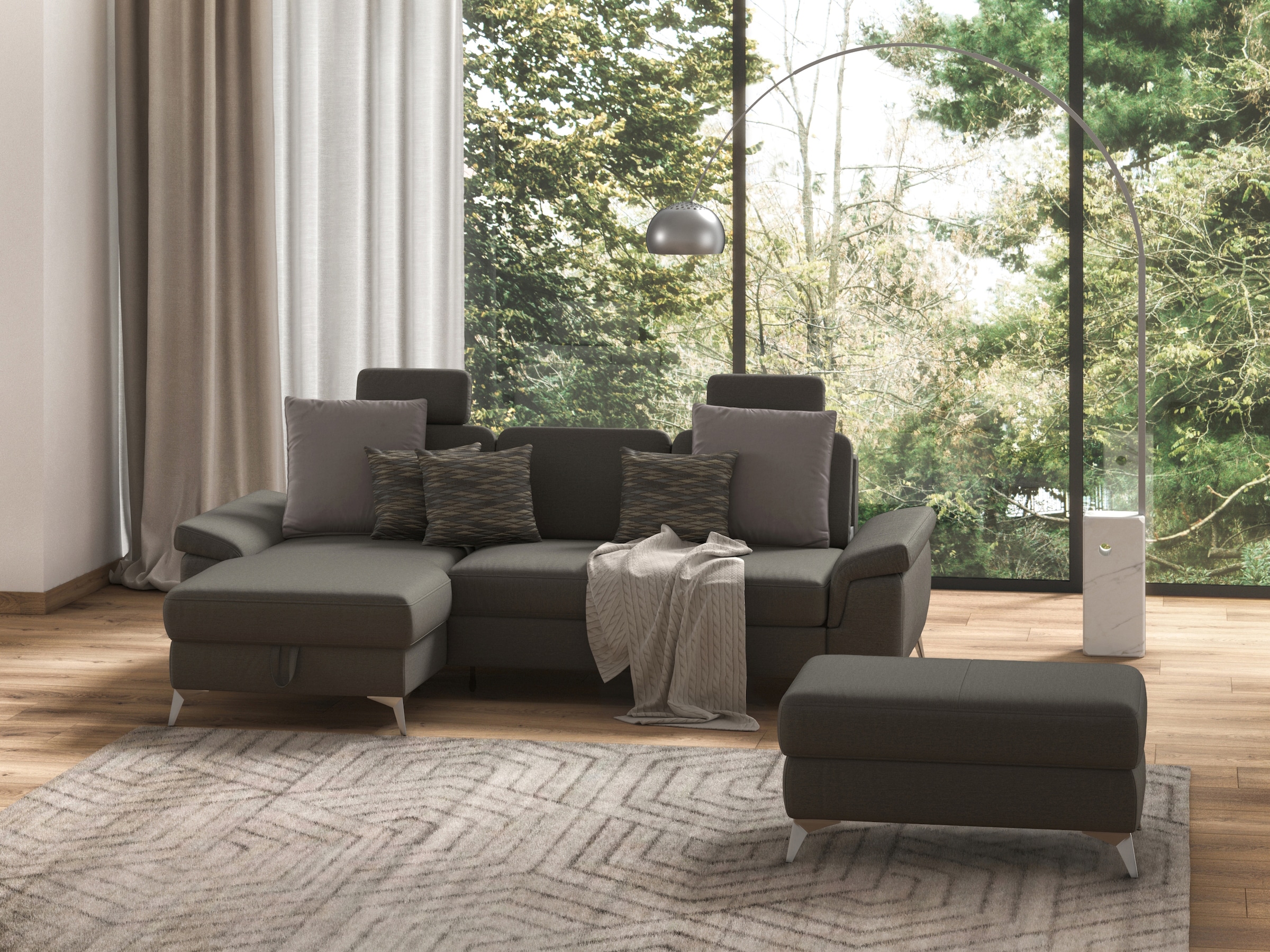 sit&more Stauraumhocker »Padua«, mit Stauraum
