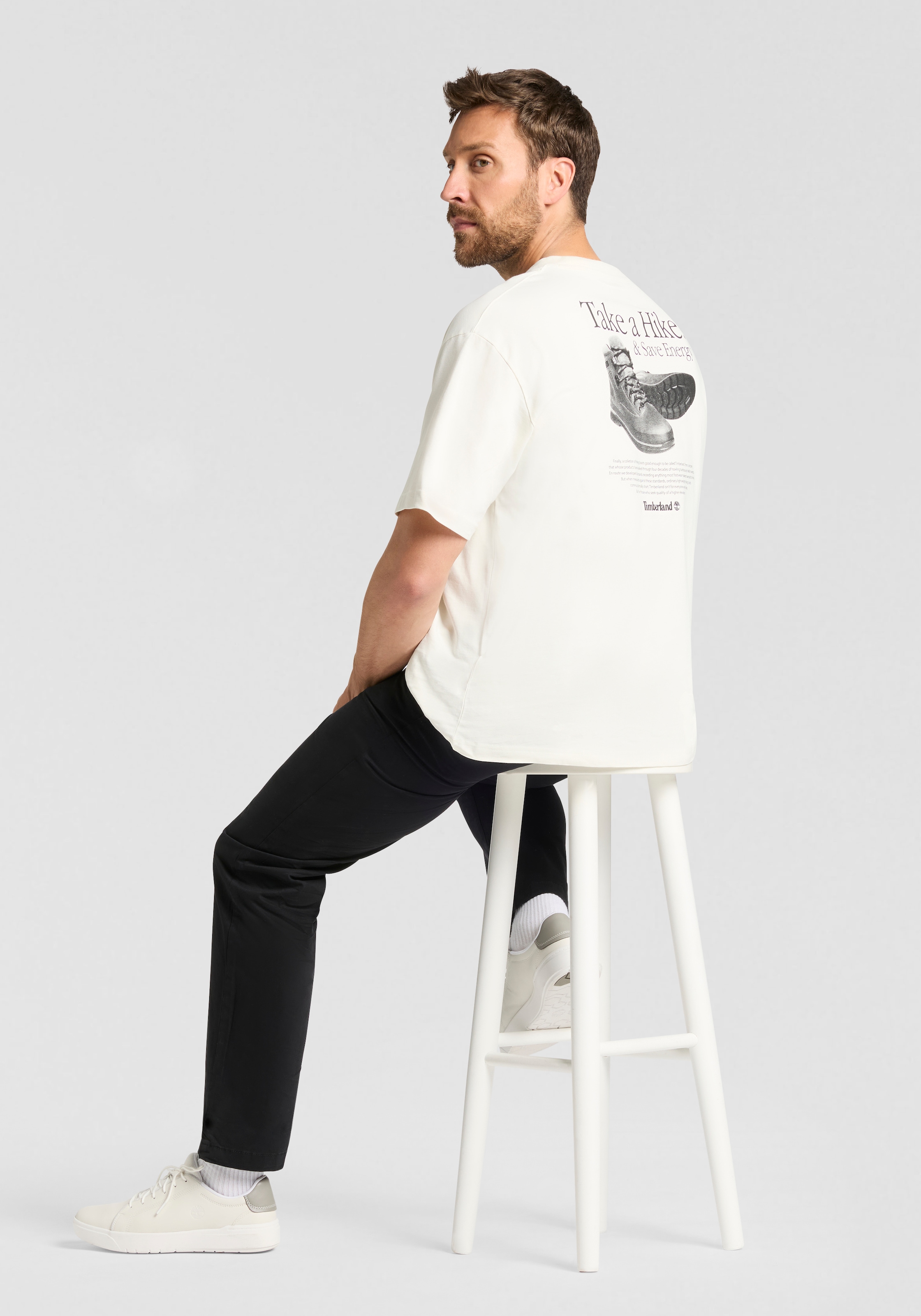 Timberland T-Shirt »TAKE A HIKE BACK GRAPHIC SS TEE« 1 Stk. tlg.