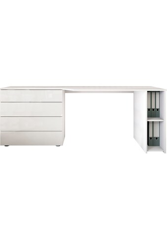 borchardt Möbel Schreibtisch »Wallis«, Breite 196 cm, Push to Open-Funktion kaufen