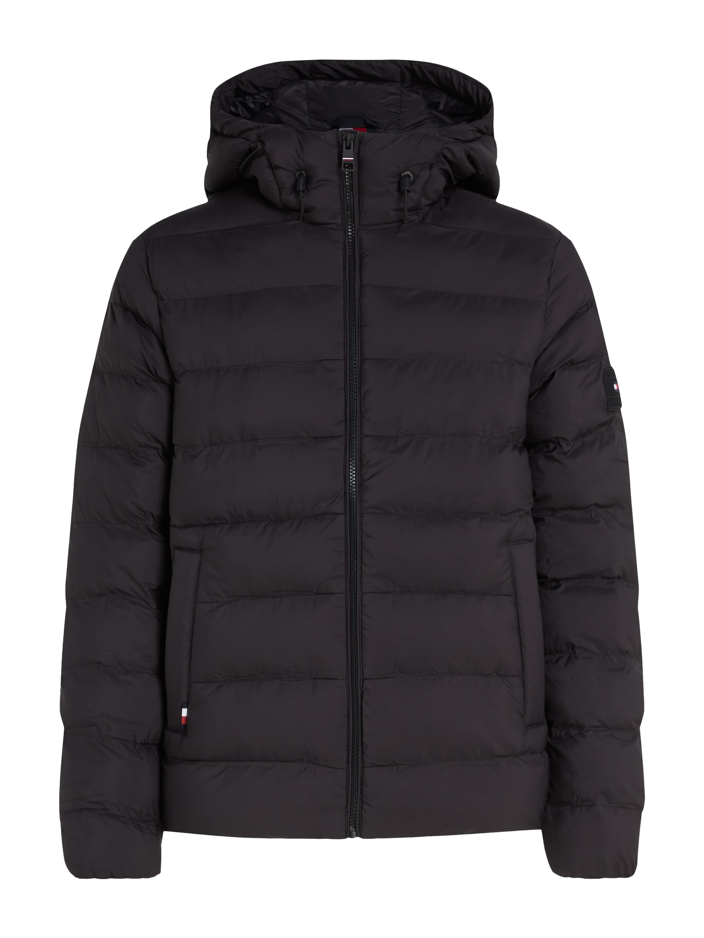 Tommy Hilfiger Steppjacke »MID WEIGHT HOODED JACKET«, mit Kapuze