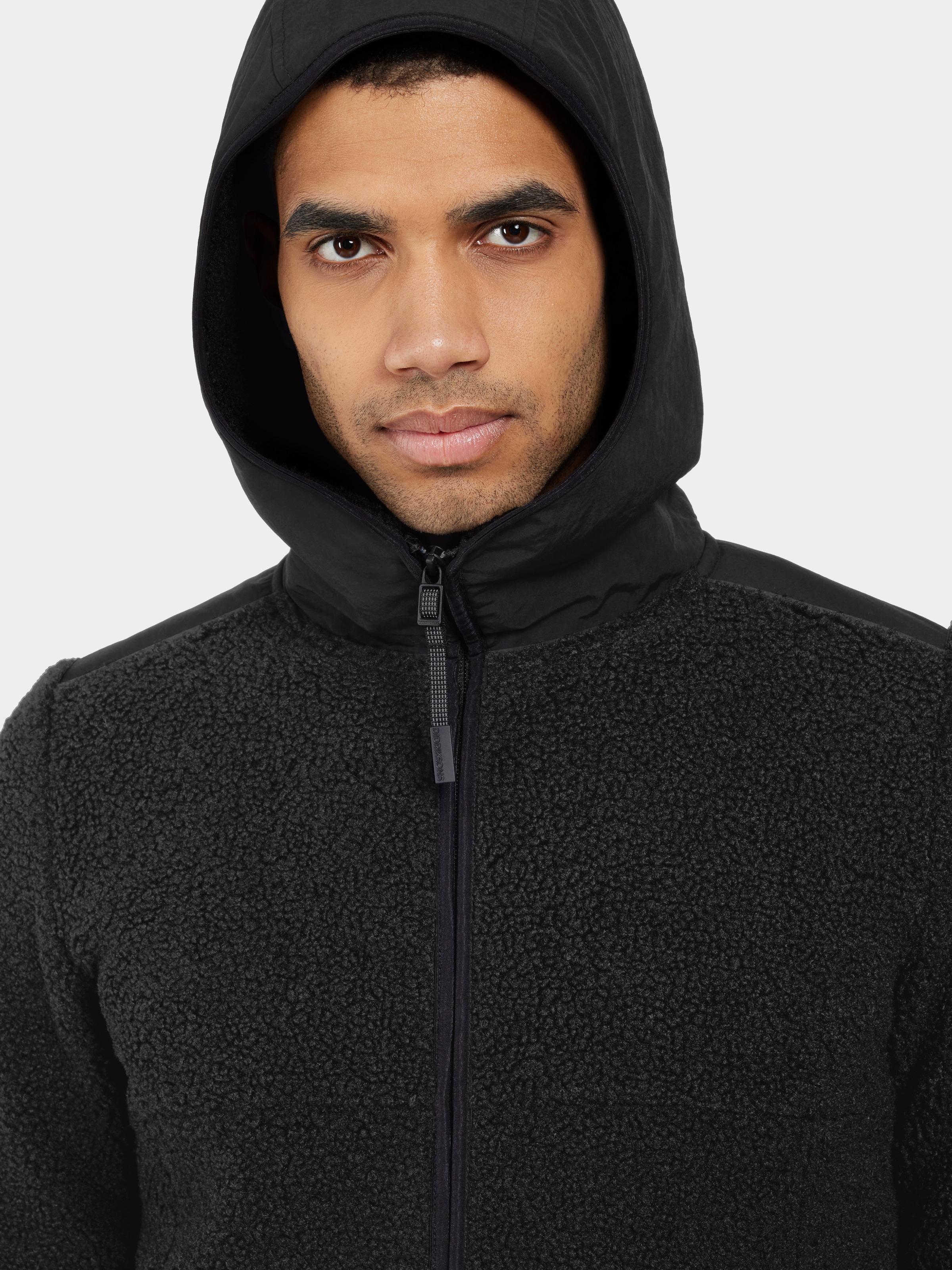 Didriksons Fleecejacke »BENNO USX FULLZIP«, mit Kapuze