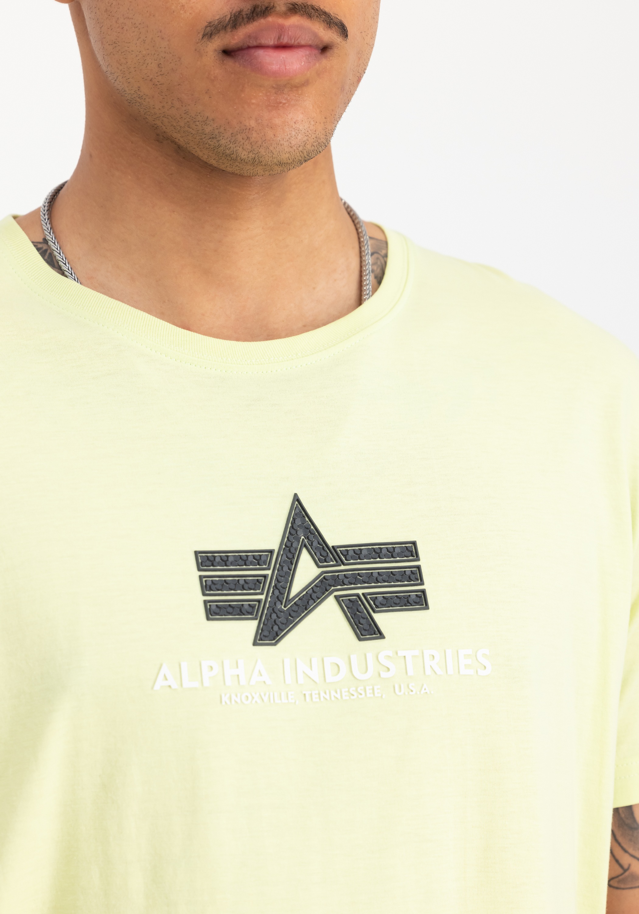 Alpha Industries T-Shirt »Basic T-Shirt BL Rubber«