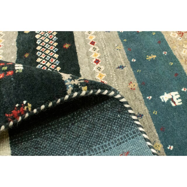 morgenland Wollteppich »Loribaft Teppich handgeknüpft mehrfarbig«,  rechteckig, handgeknüpft