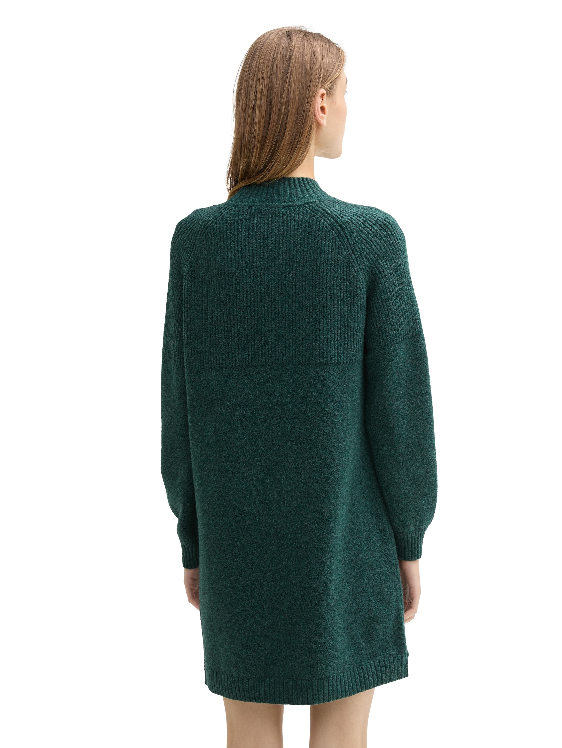 TOM TAILOR Denim Strickkleid, mit Rippstruktur