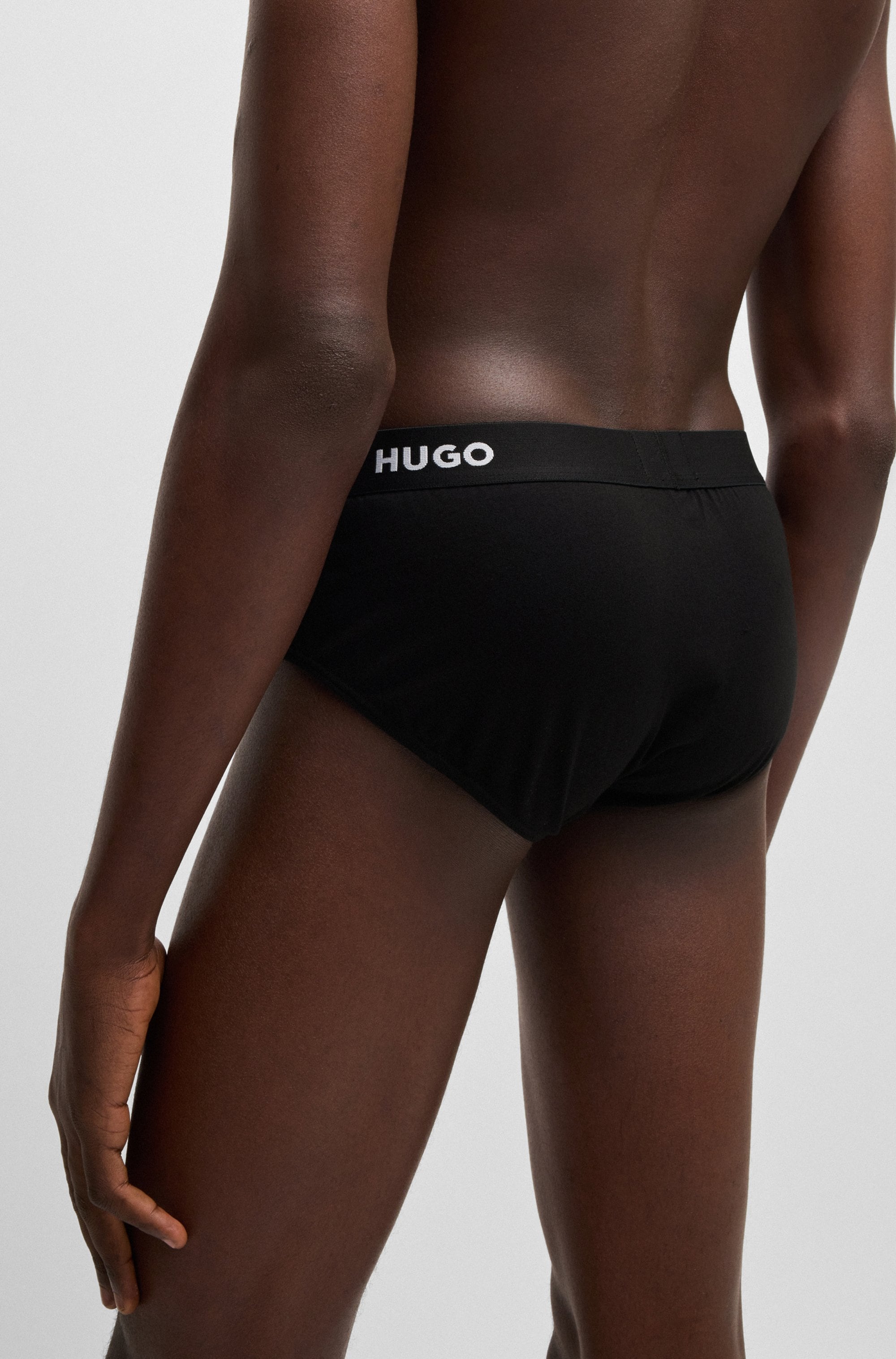 HUGO Underwear Hüftslip »HIPBRIEF TRIPLETPACK«, (Packung, 3 St., 3er Pack), mit modischem HUGO Logo-Elastikbund