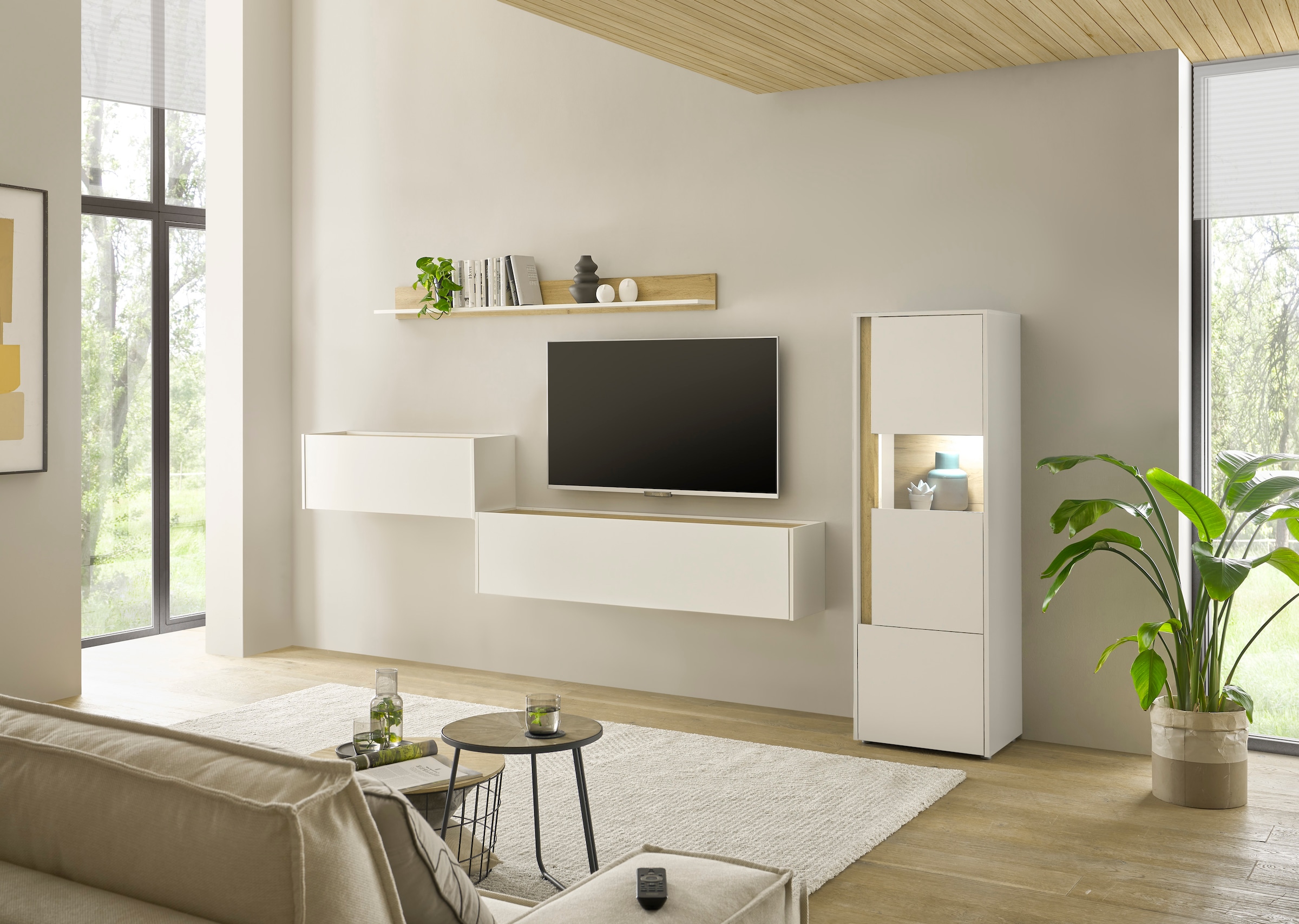 INOSIGN Büromöbel-Set »CiTY/GiRON«, (Set, 4 tlg.), Home Office