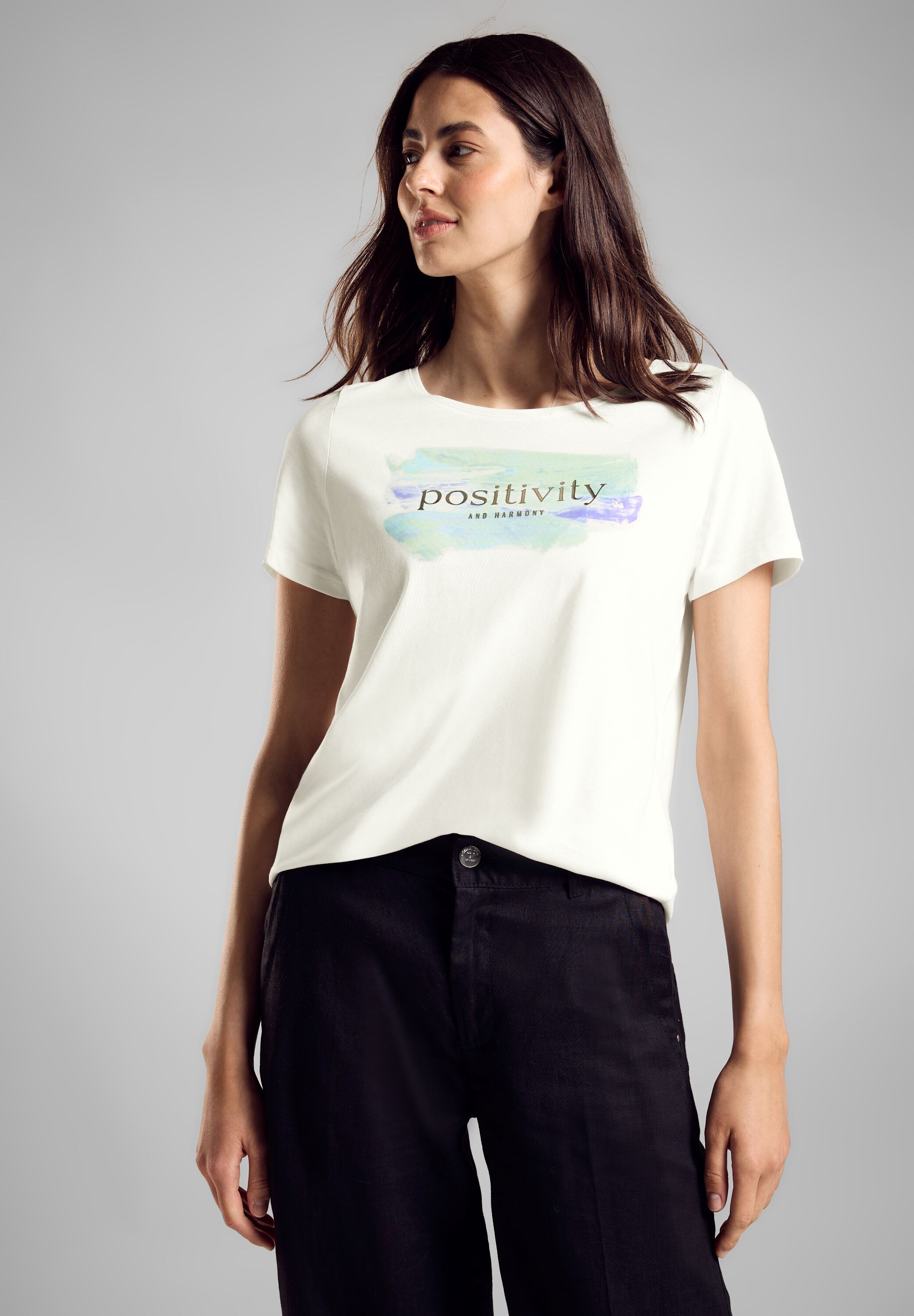 STREET ONE T-Shirt, mit Print