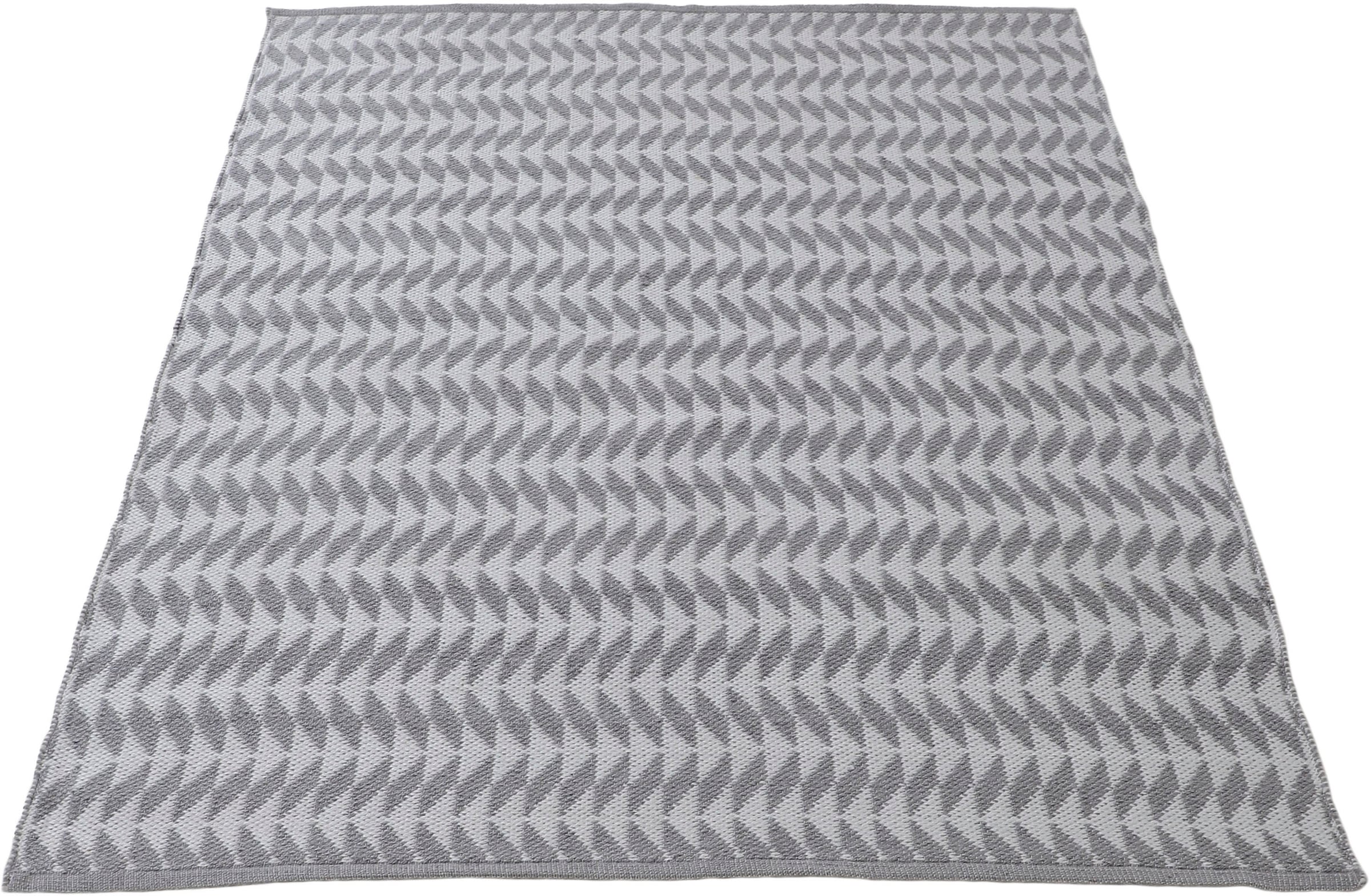 carpetfine Teppich »Frida 203« rechteckig 7 mm Höhe Wendeteppich, 100% recyceltem Material (PET), Flachgewebe, Sisal Optik